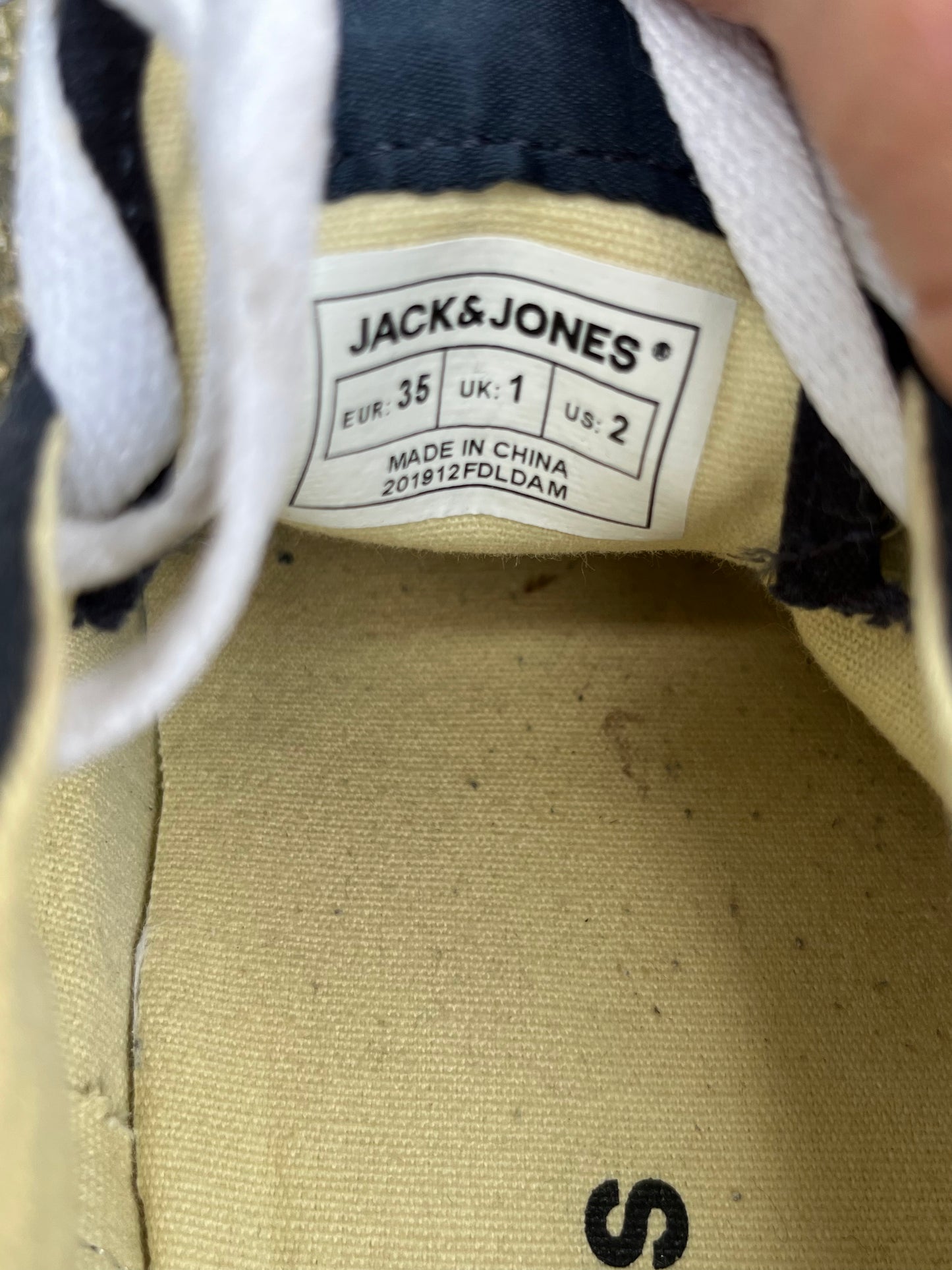 Navy trainers uk 1.5 (eu 35)