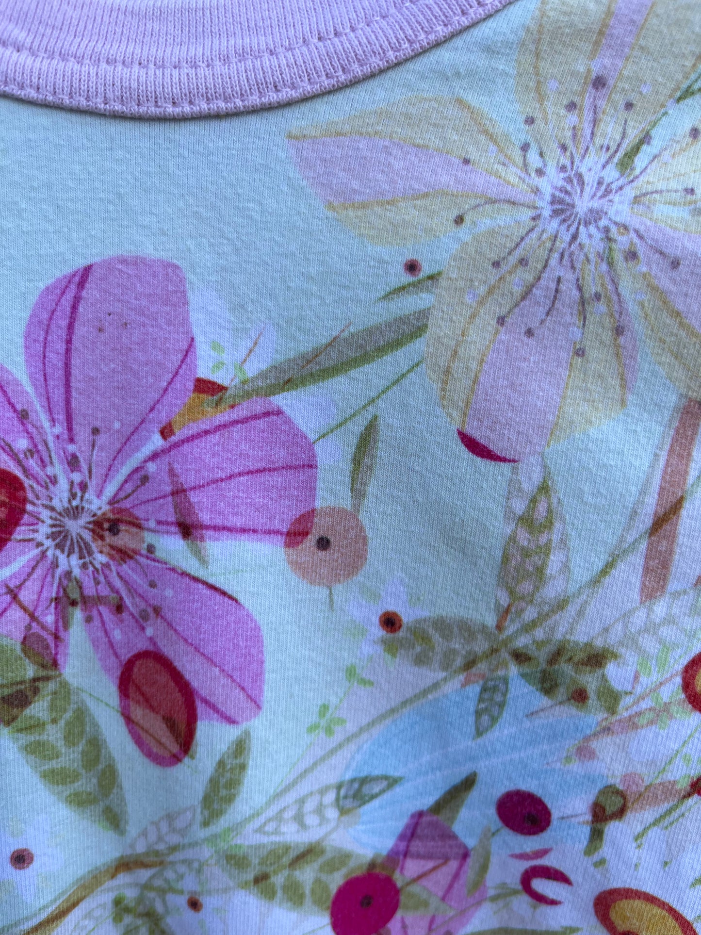 Floral top 2y (92cm)