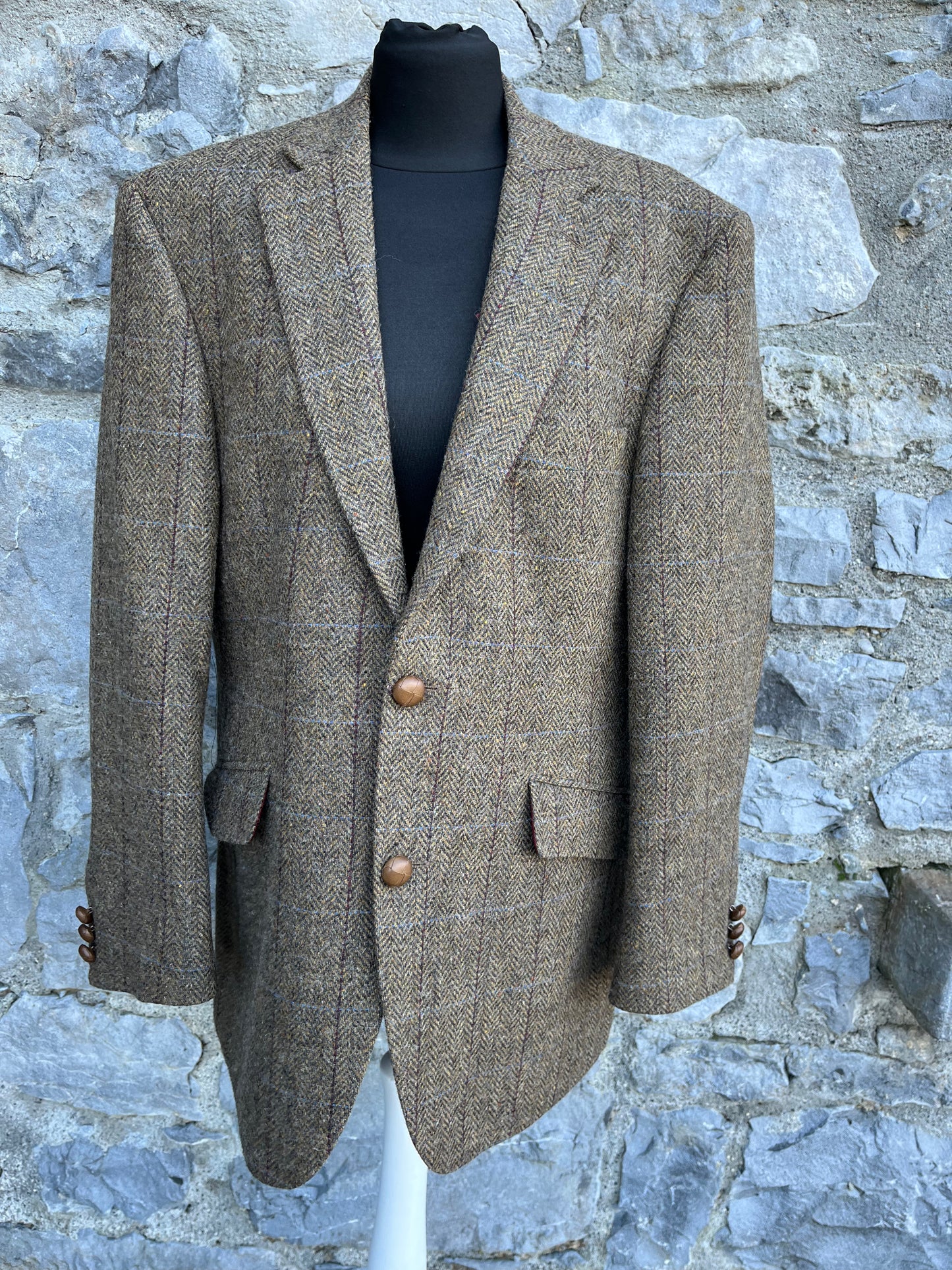 Brown tweed jacket Medium