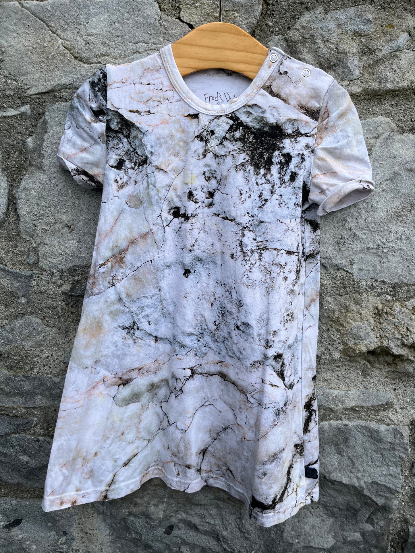 Marble dress 2y (92cm)