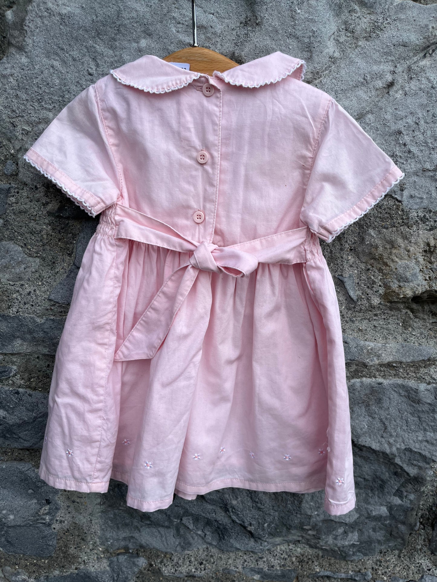 Pink dress 3-6m (62-68cm)