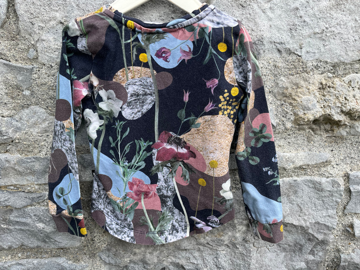 Floral top 9-12m (74-80cm)