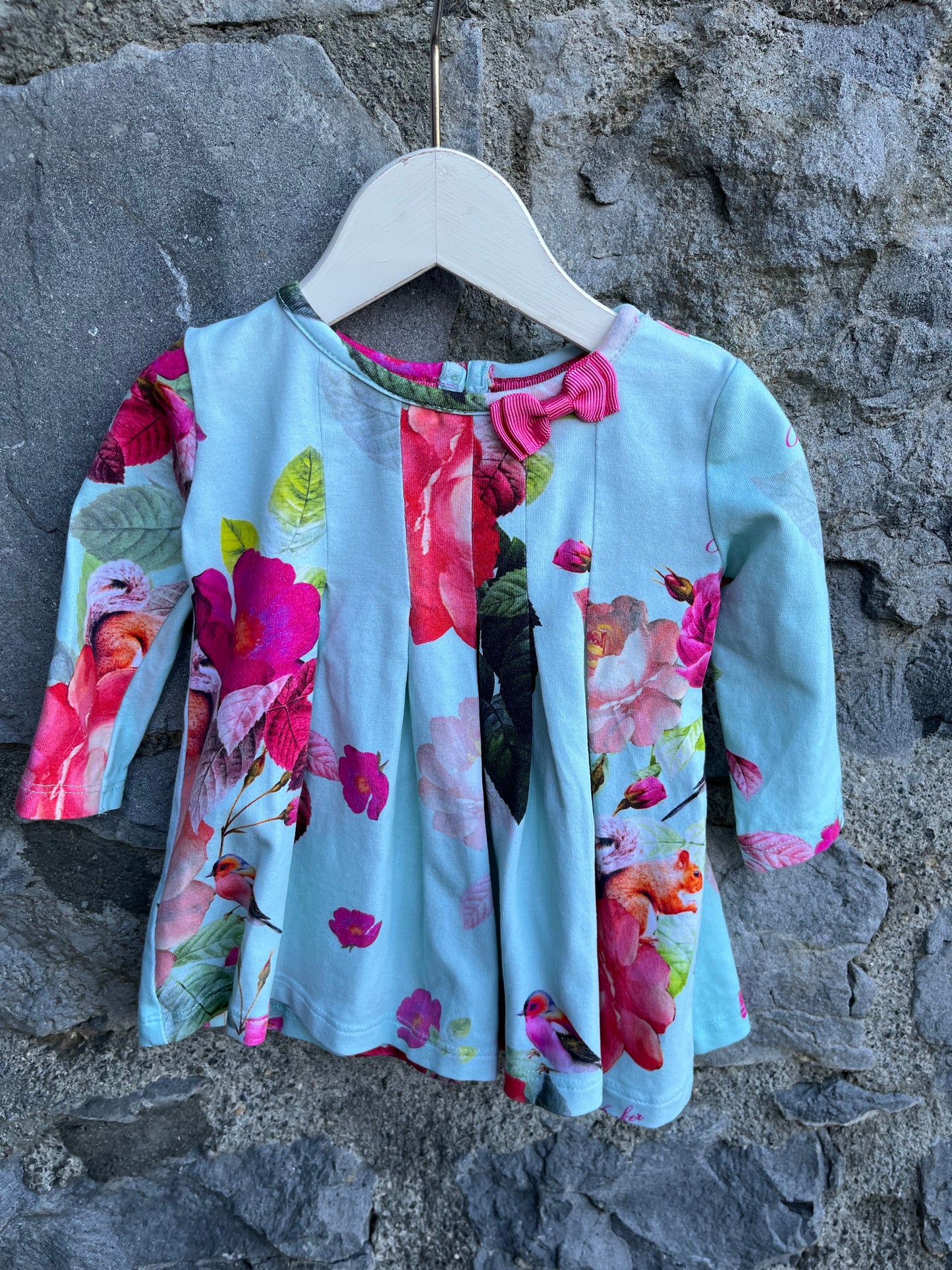 Floral tunic 0-3m (56-62cm)