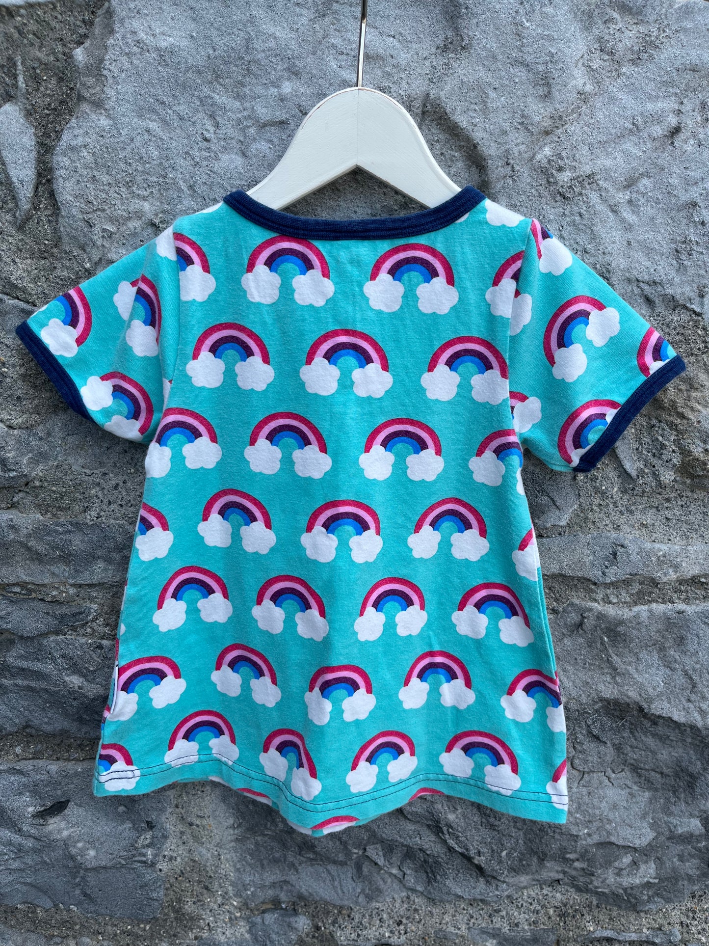 Rainbow A-line top 18-24m (86-92cm)