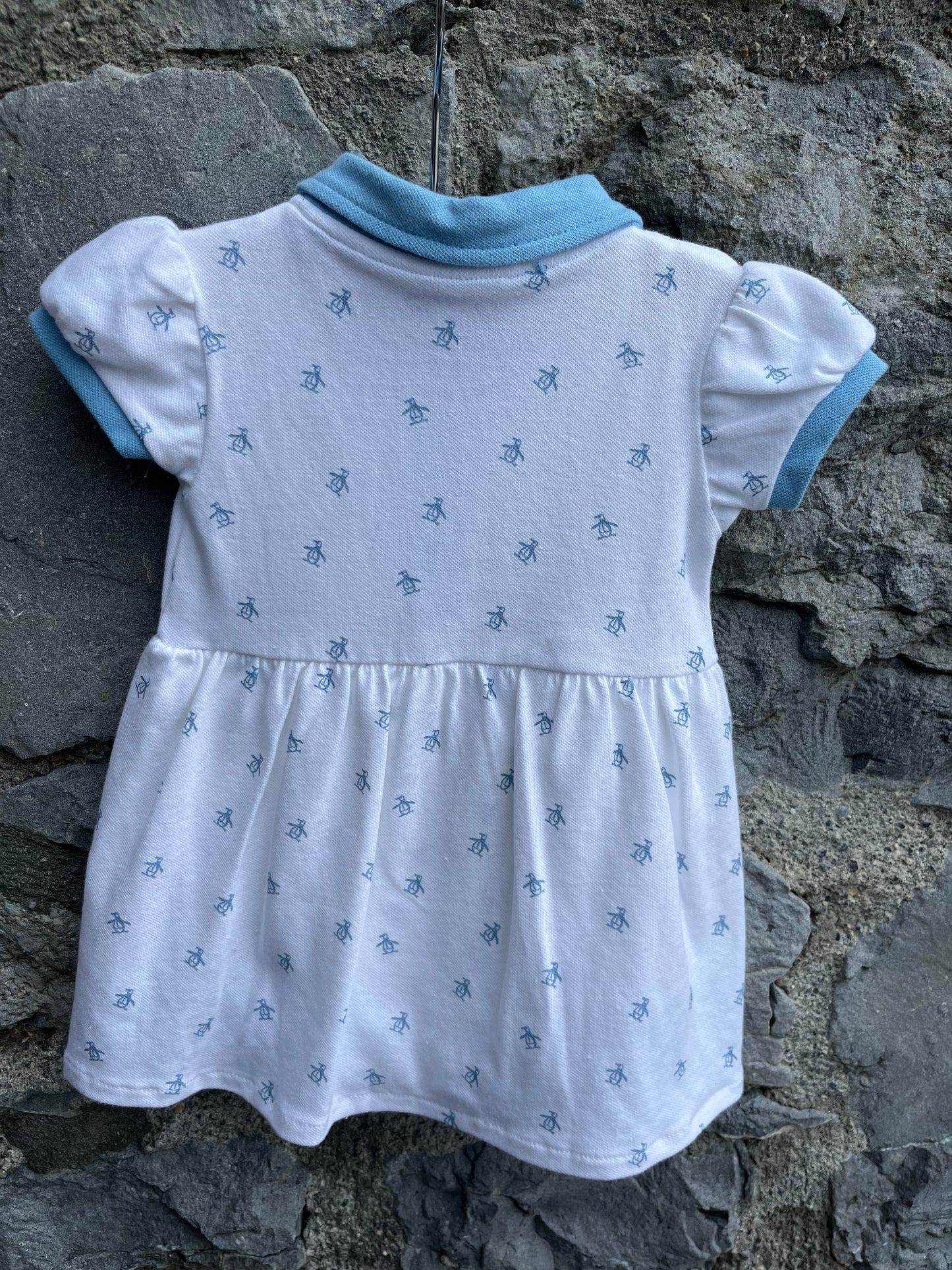 Penguin dress with vest 3-6m (62-68cm)