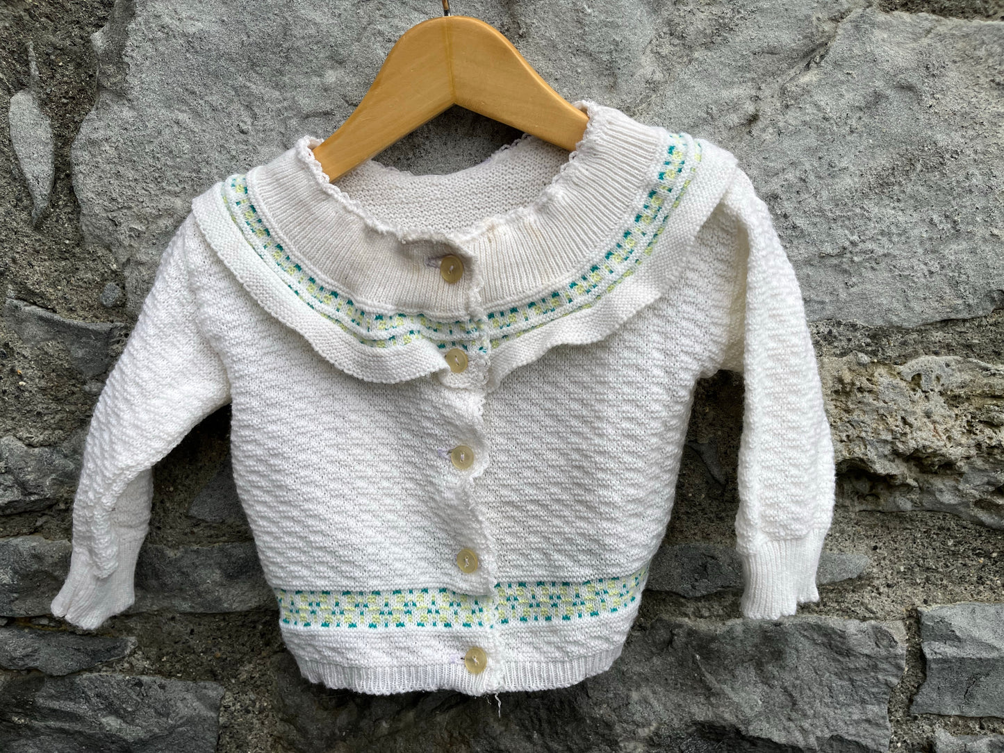 Vintage cardigan 6-9m (68-74cm)