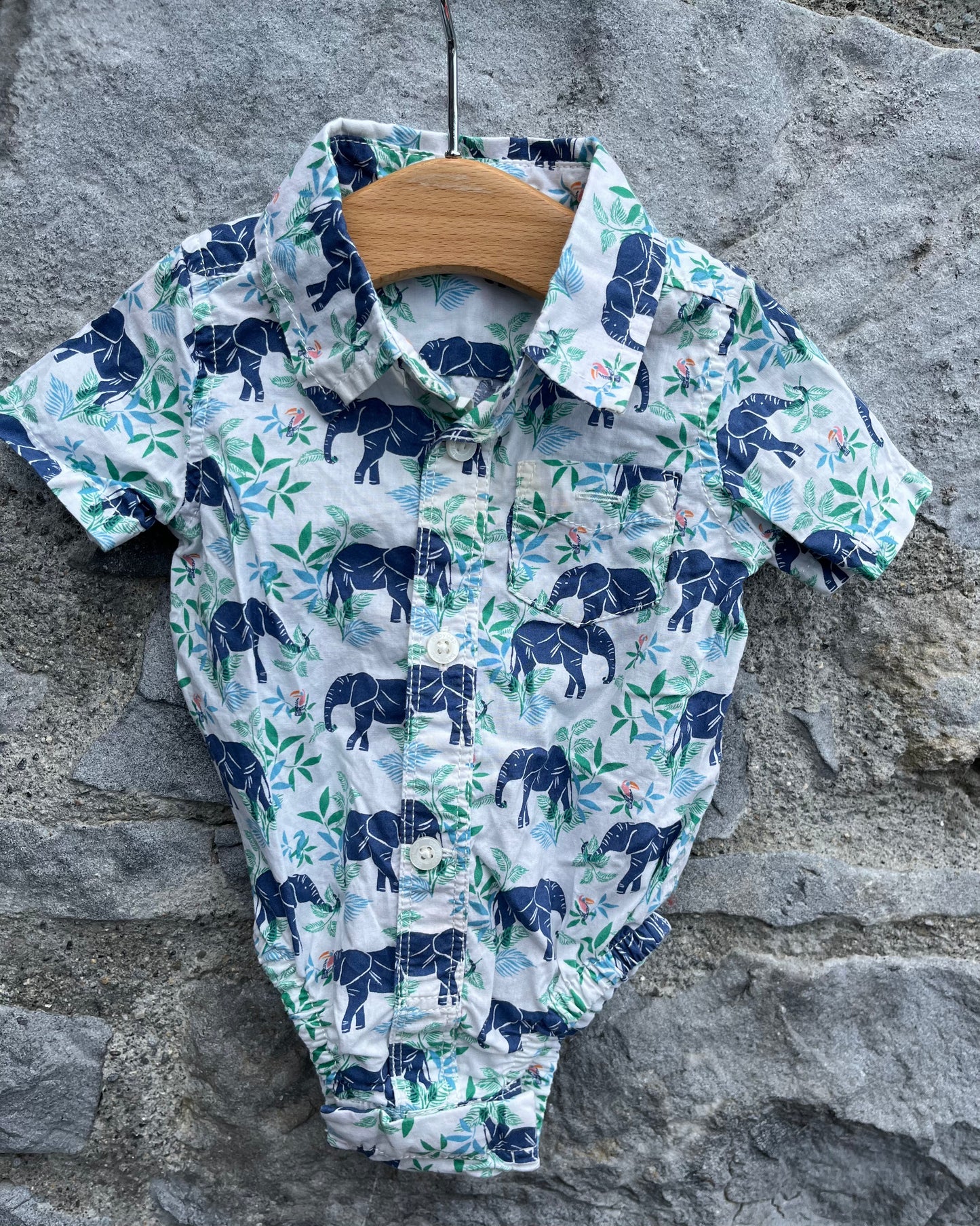 Elephants vest 0-3m (56-62cm)