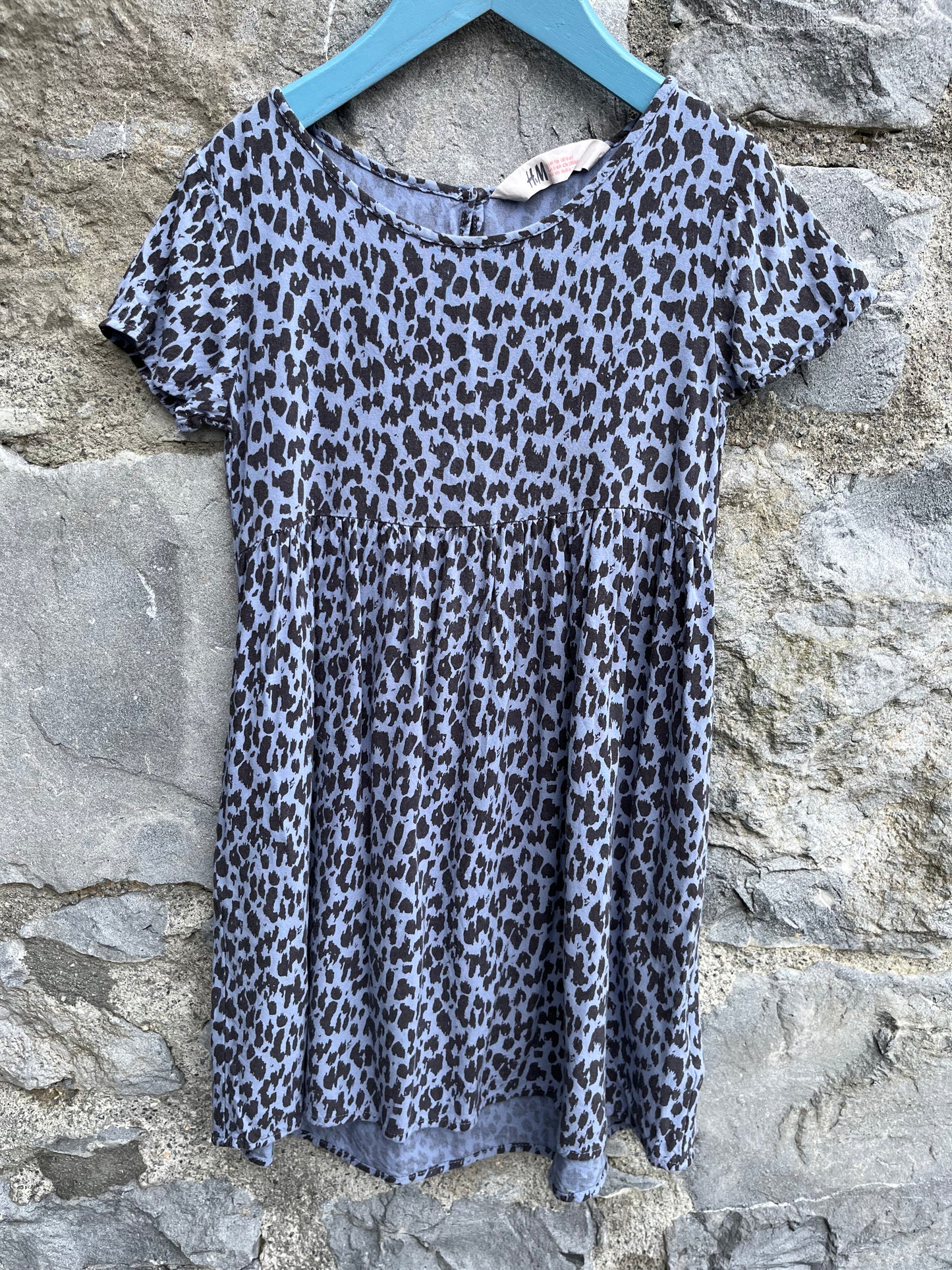 Leopard dress 5y (110cm)