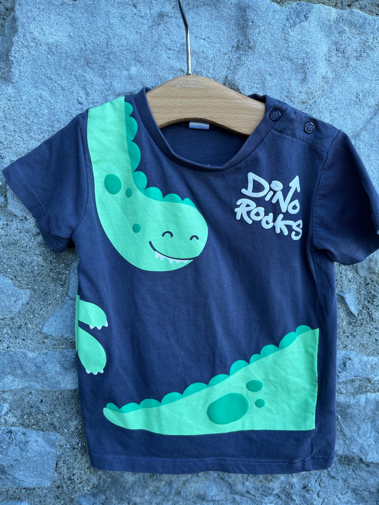 Dino Rocks T-shirt 9-12m (74-80cm)