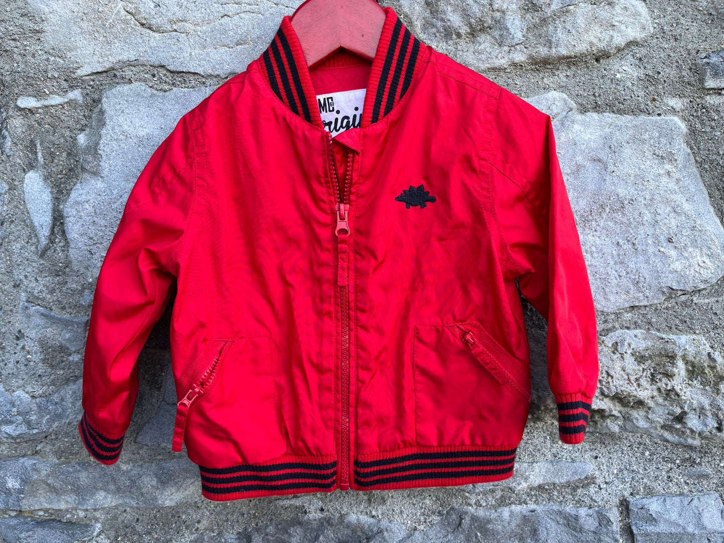 Red jacket 9-12m (74-80cm)
