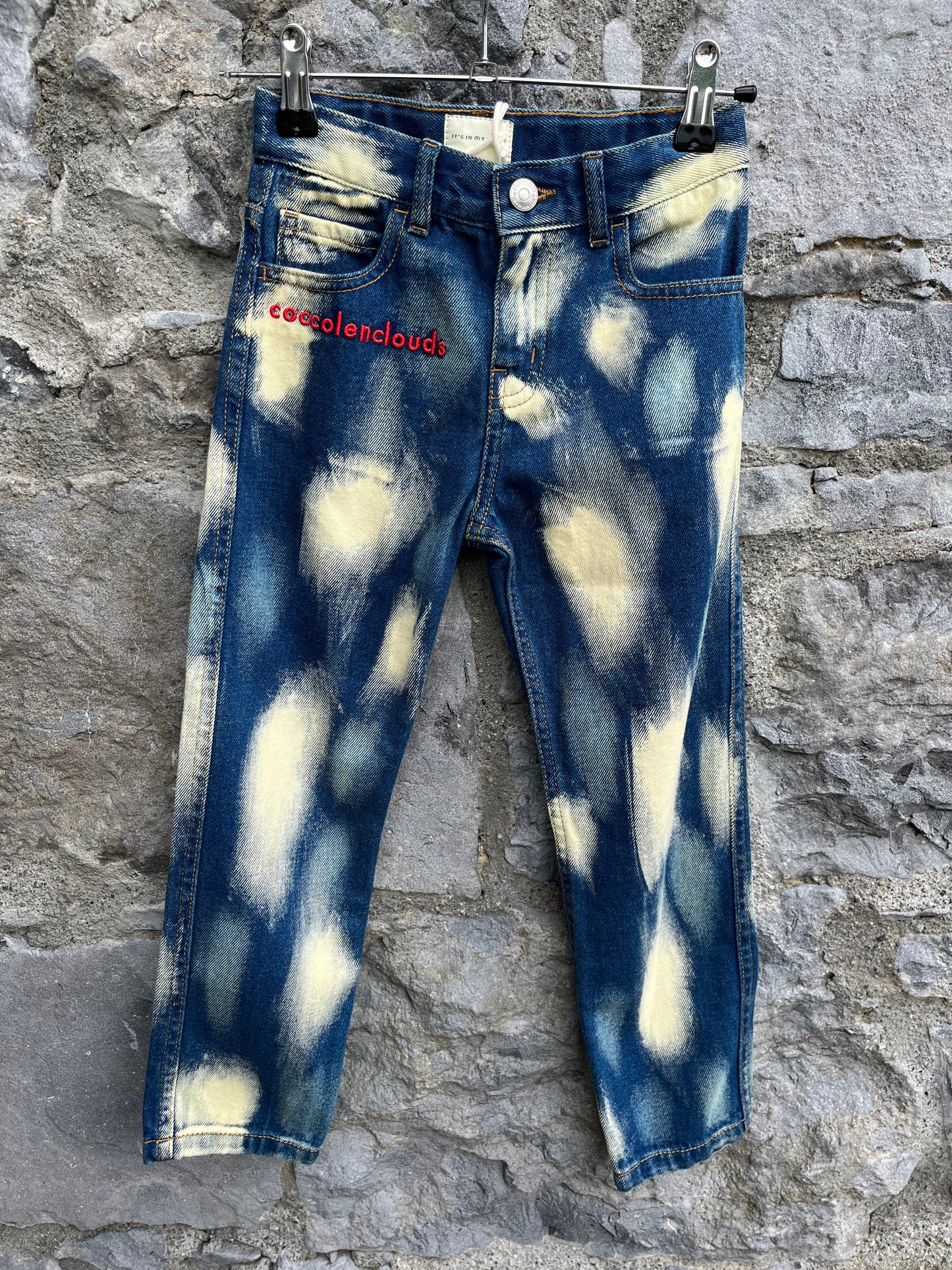 Patches jeans 6-7y (116-122cm)