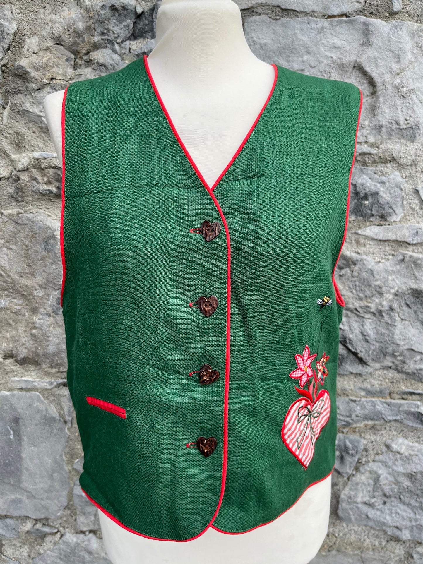 Green folk waistcoat uk 12