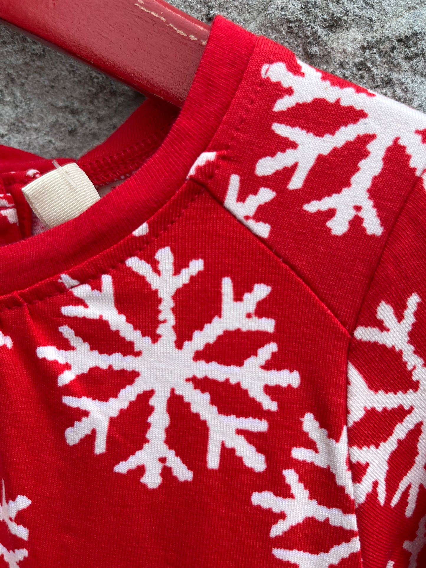 Snowflakes dress 9-12m (74-80cm)