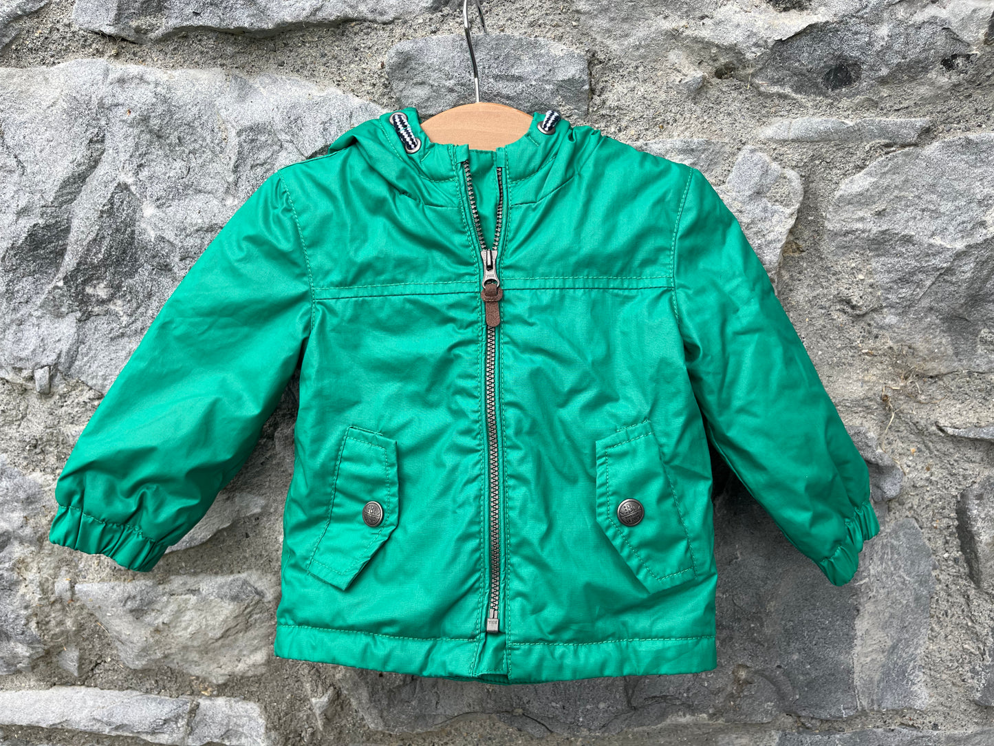 Green jacket 6-9m (68-74cm)