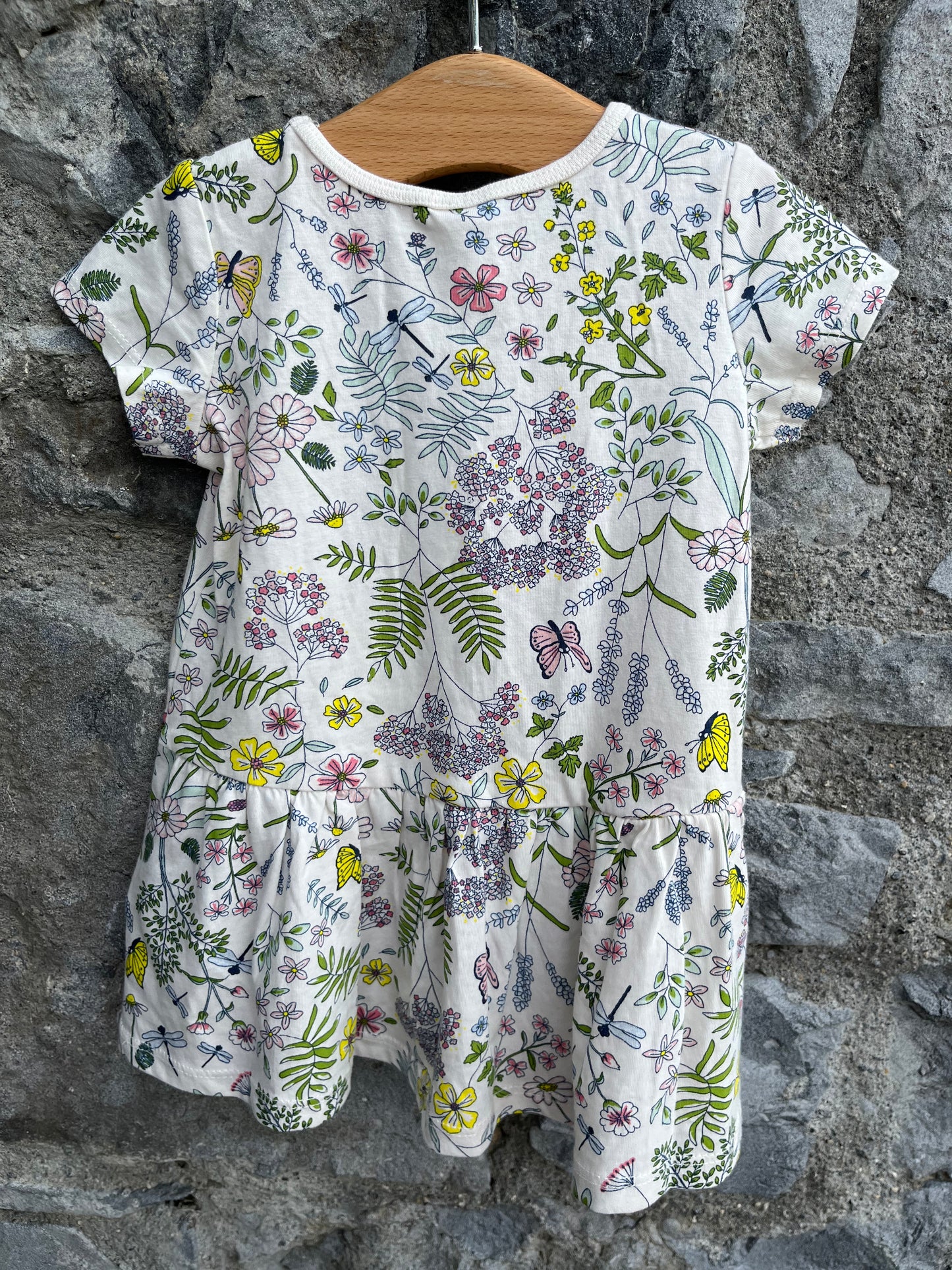 Botanical dress 3-6m (62-68cm)