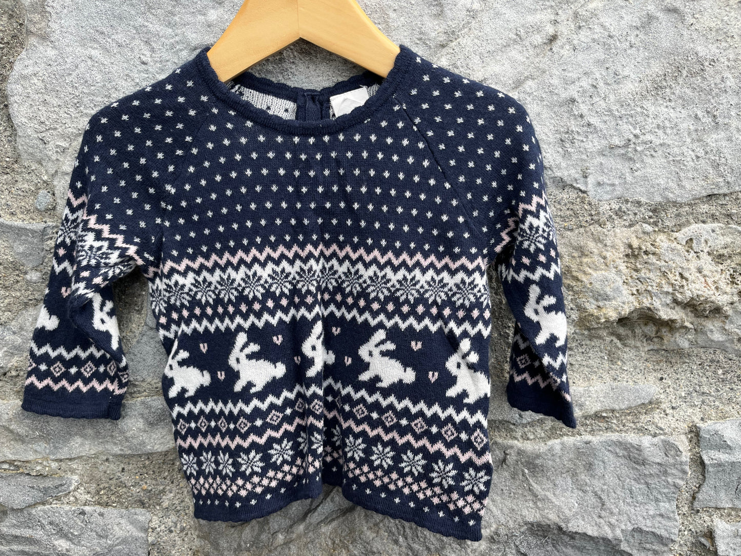 Bunnies jumper 4-6m (62-68cm)