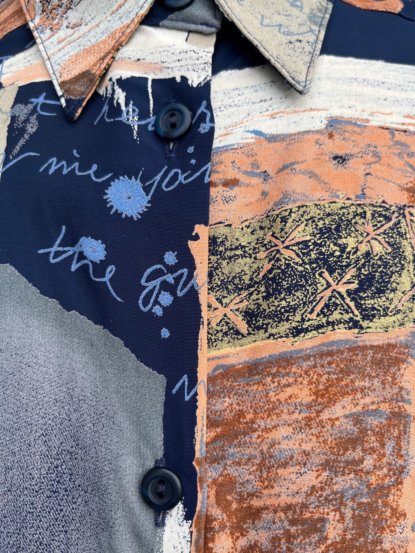 Patchwork shirt M