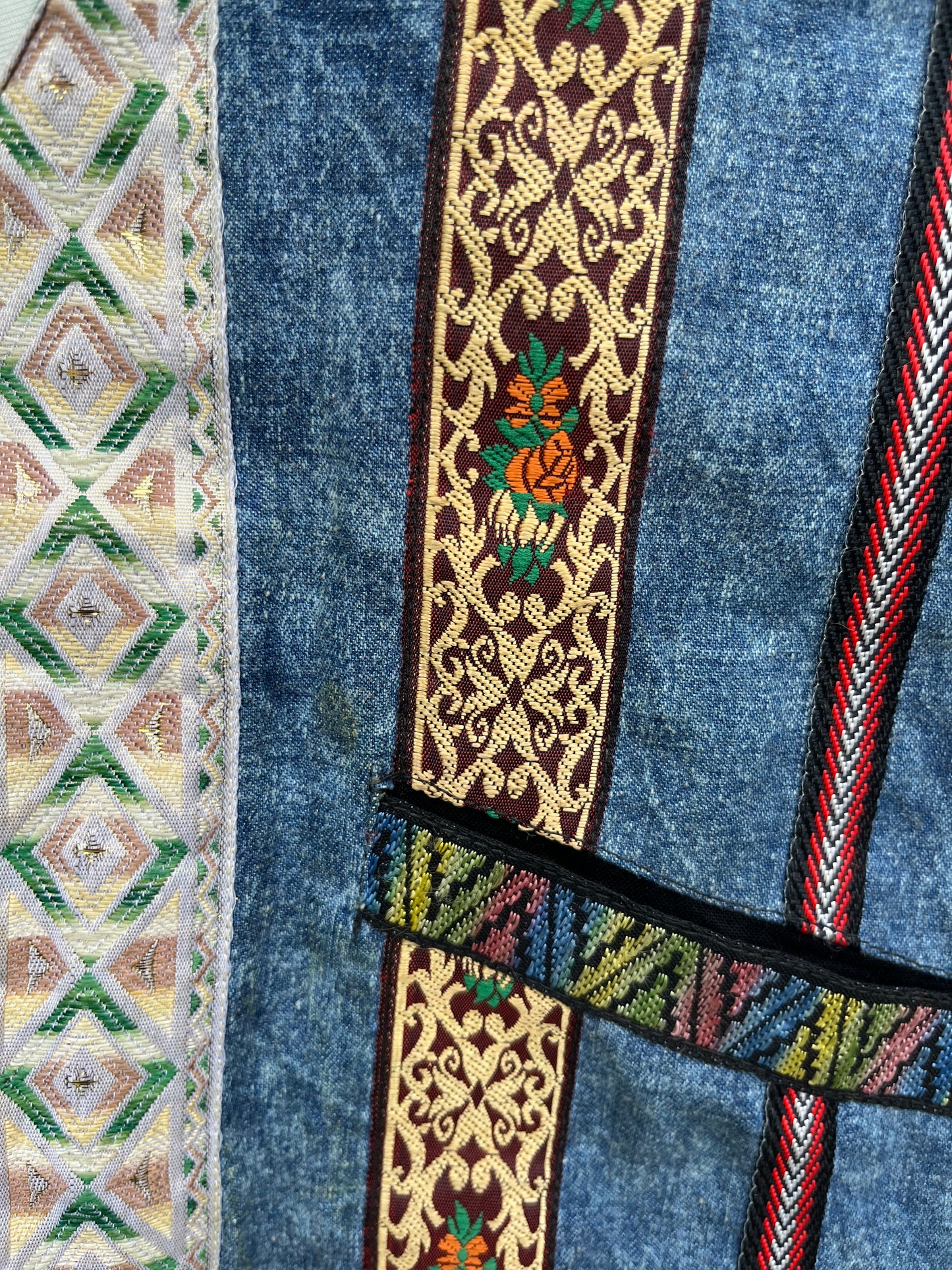 80s Aztec waistcoat Medium