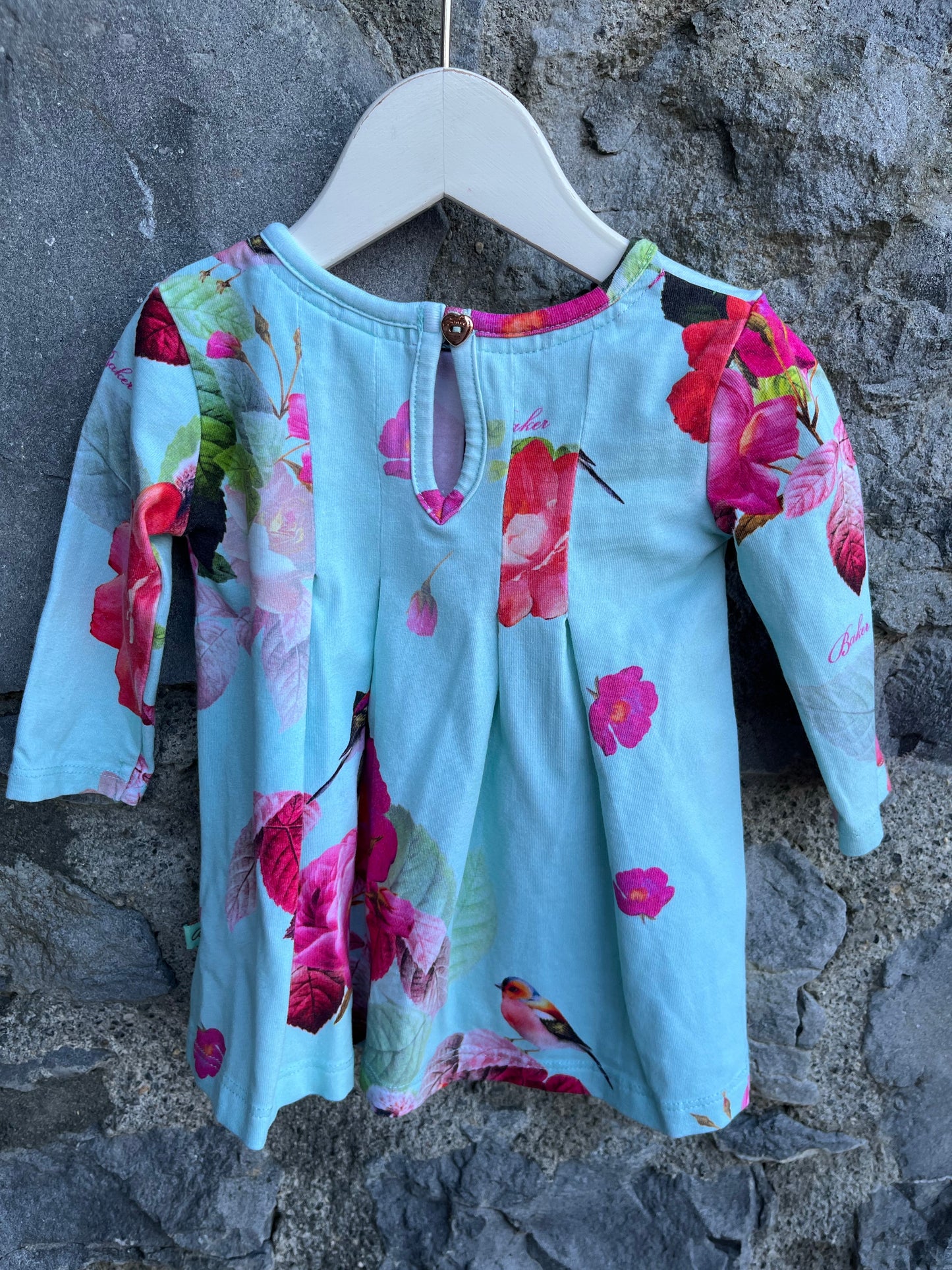 Floral tunic 0-3m (56-62cm)