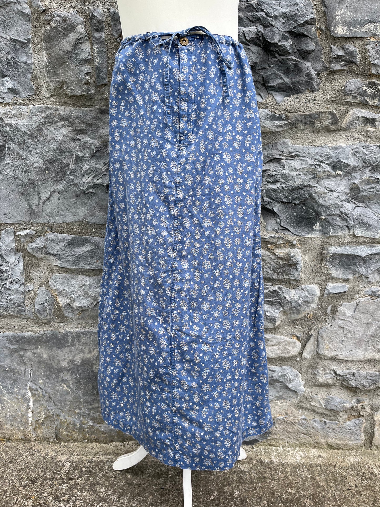 90s maxi floral skirt uk 10-12