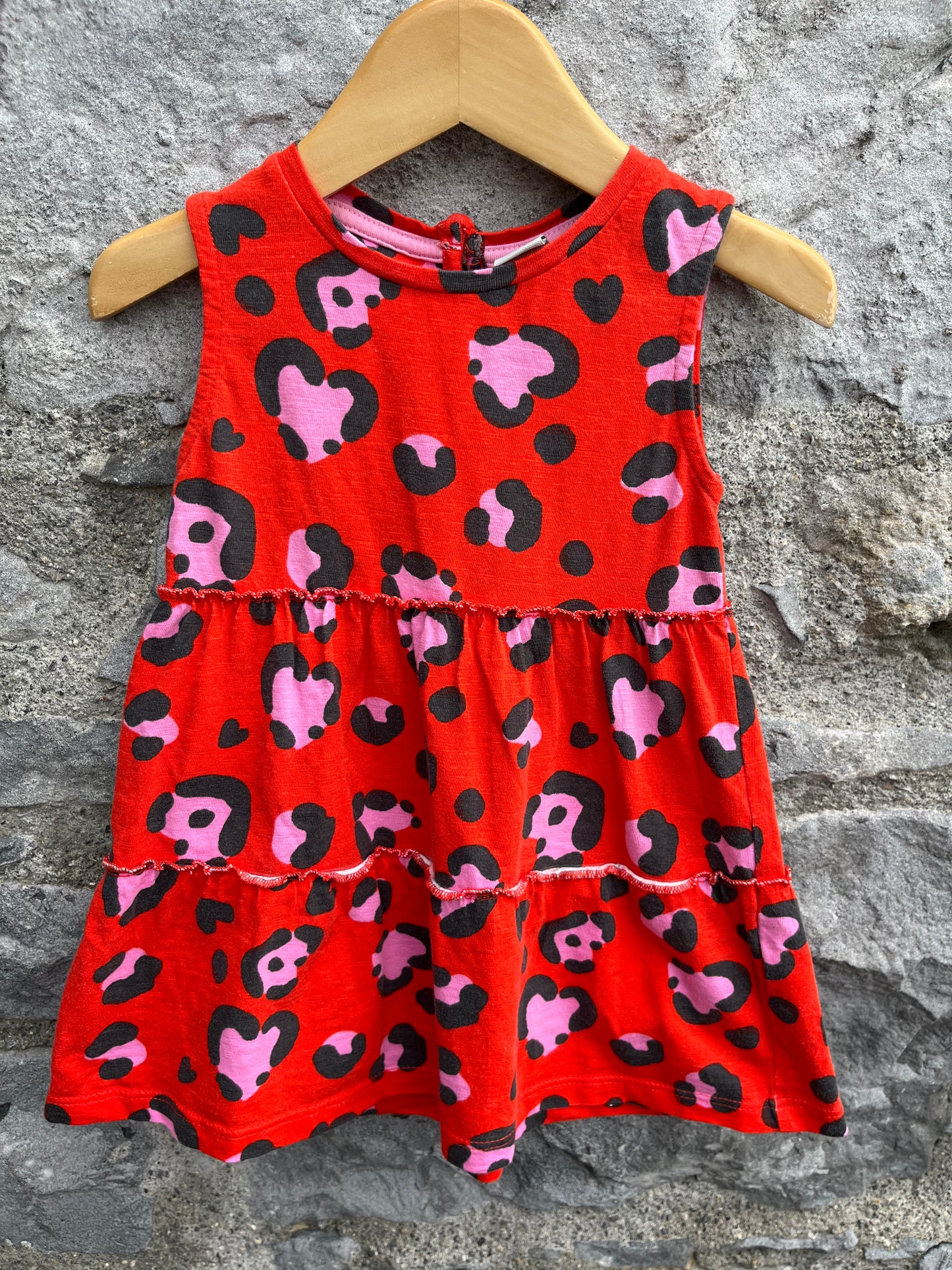Leopard dress 12-18m (80-86cm)