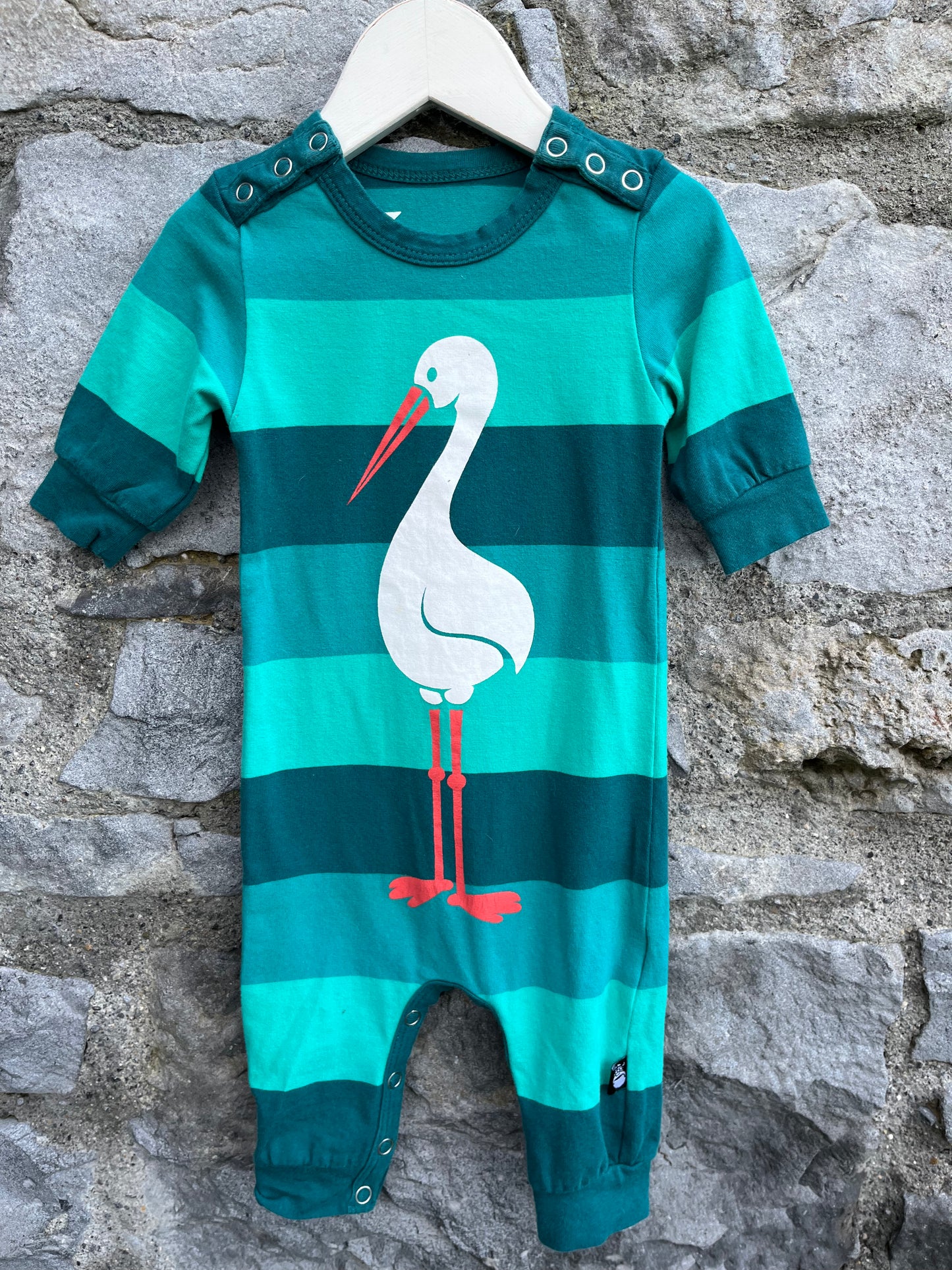 Stork onesie 0m (50-56cm)