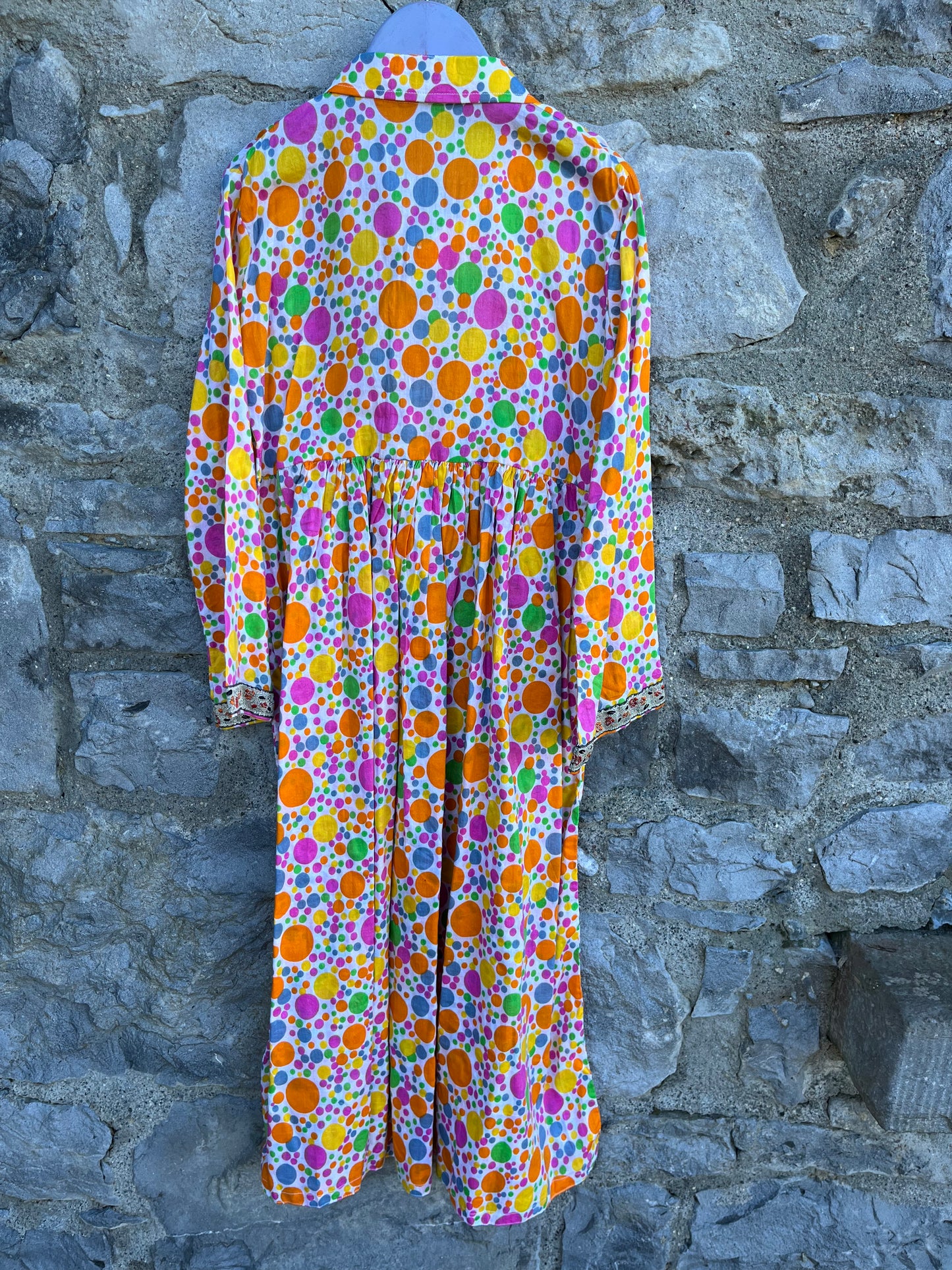 Colourful ethnic dress 11-12y (146-152cm)