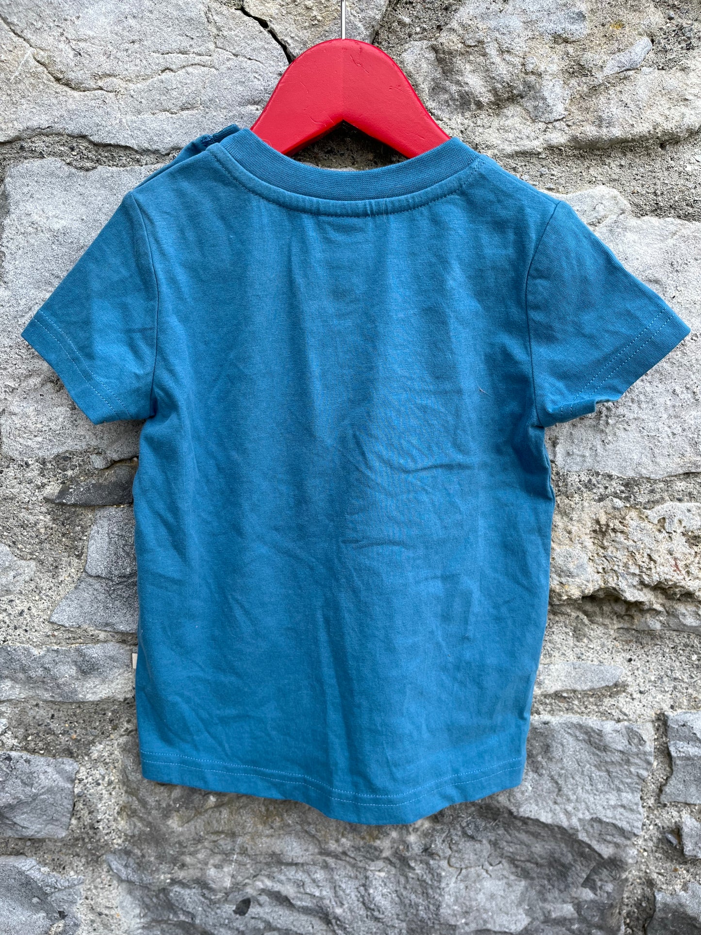 Rainbow boat T-shirt 3-4y (98-104cm)