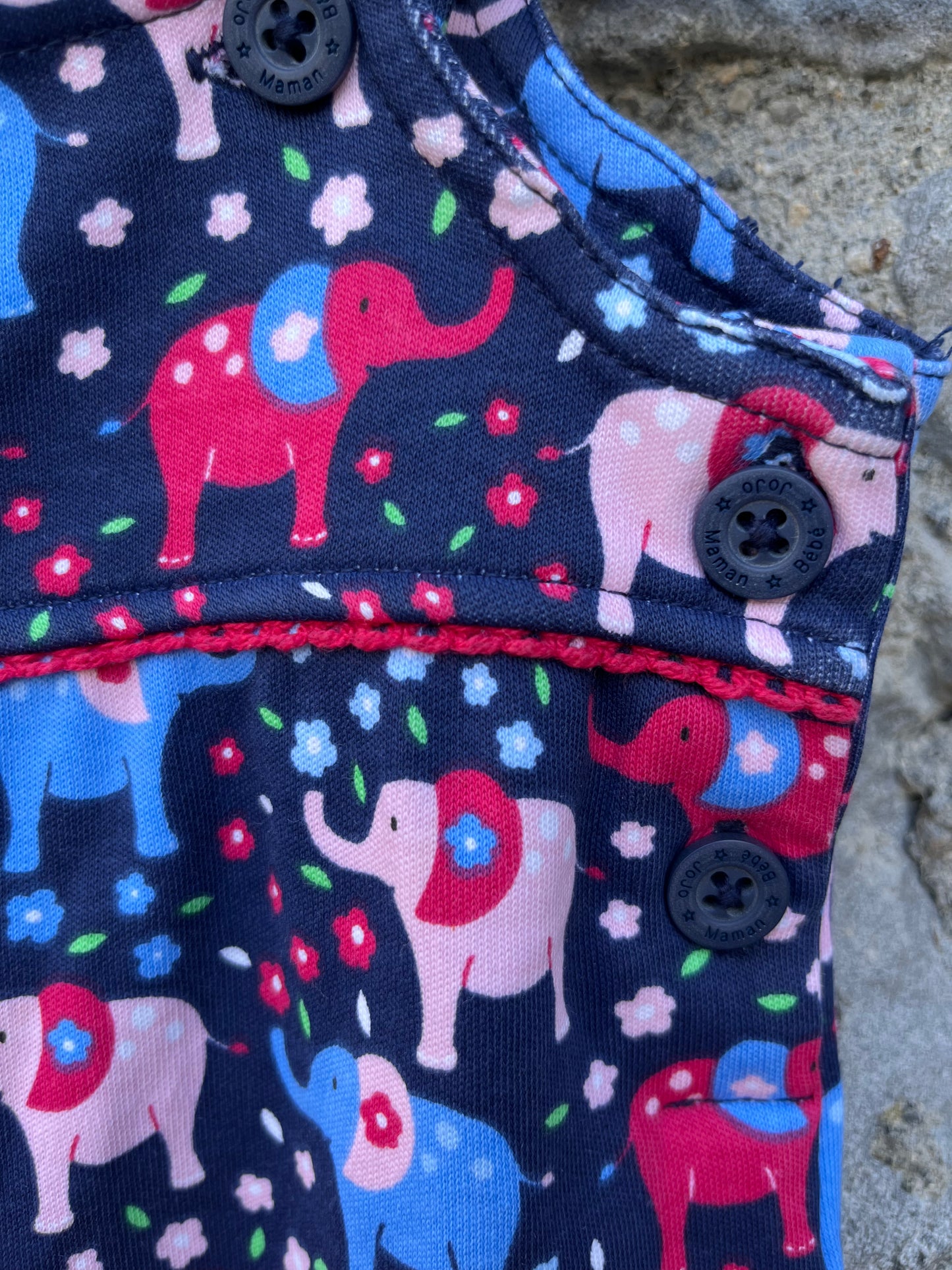 Elephants dungarees 18-24m (86-92cm)