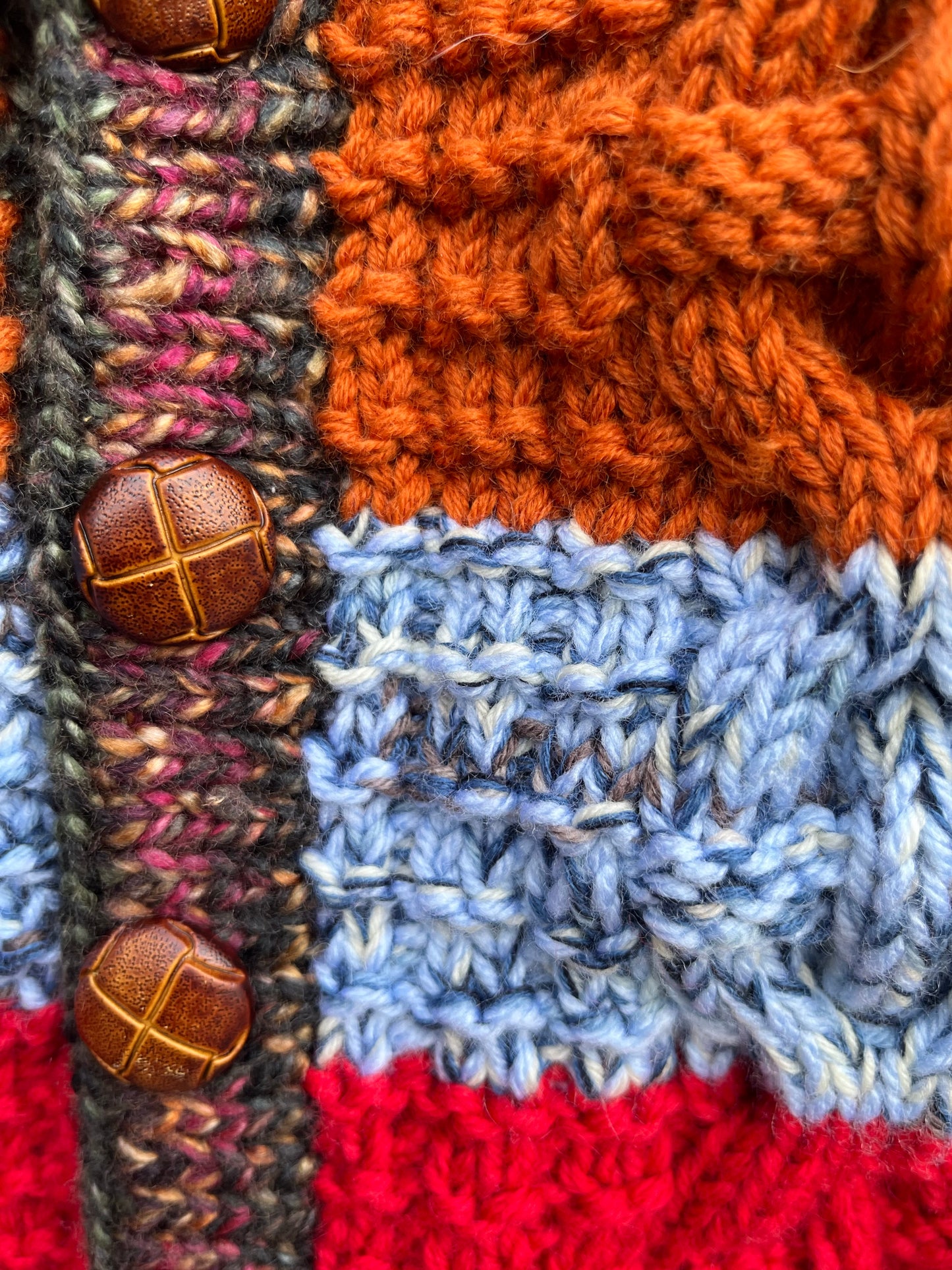 Colourful cardigan 4-5y (104-110cm)