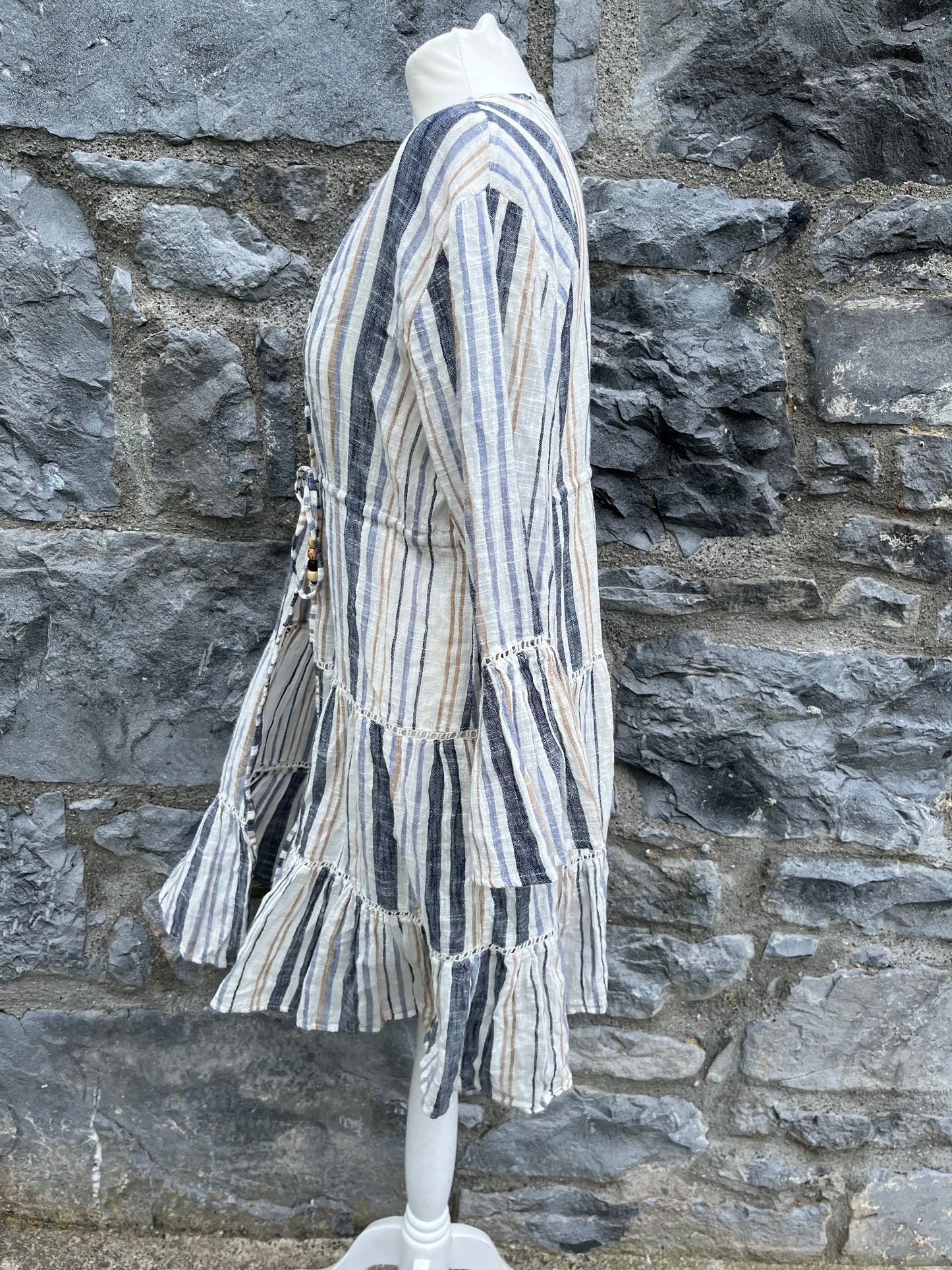 Grey stripy blazer uk 14-16