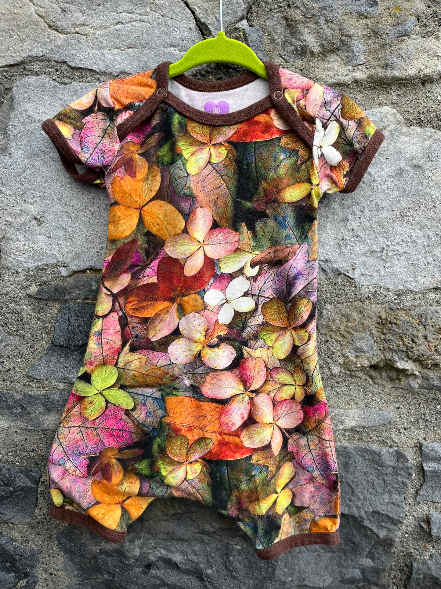 Leaves rompers 12m (80cm)