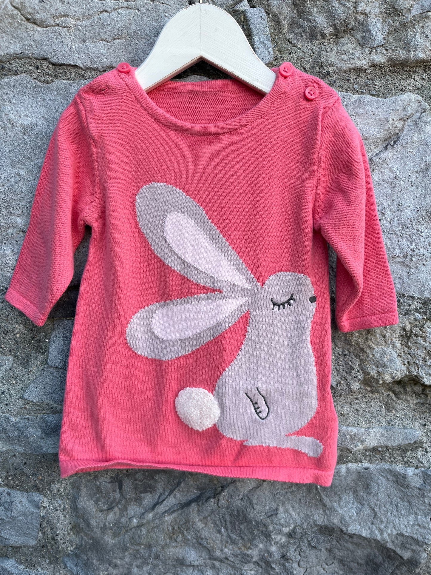 Bunny dress 0-3m (56-62cm)