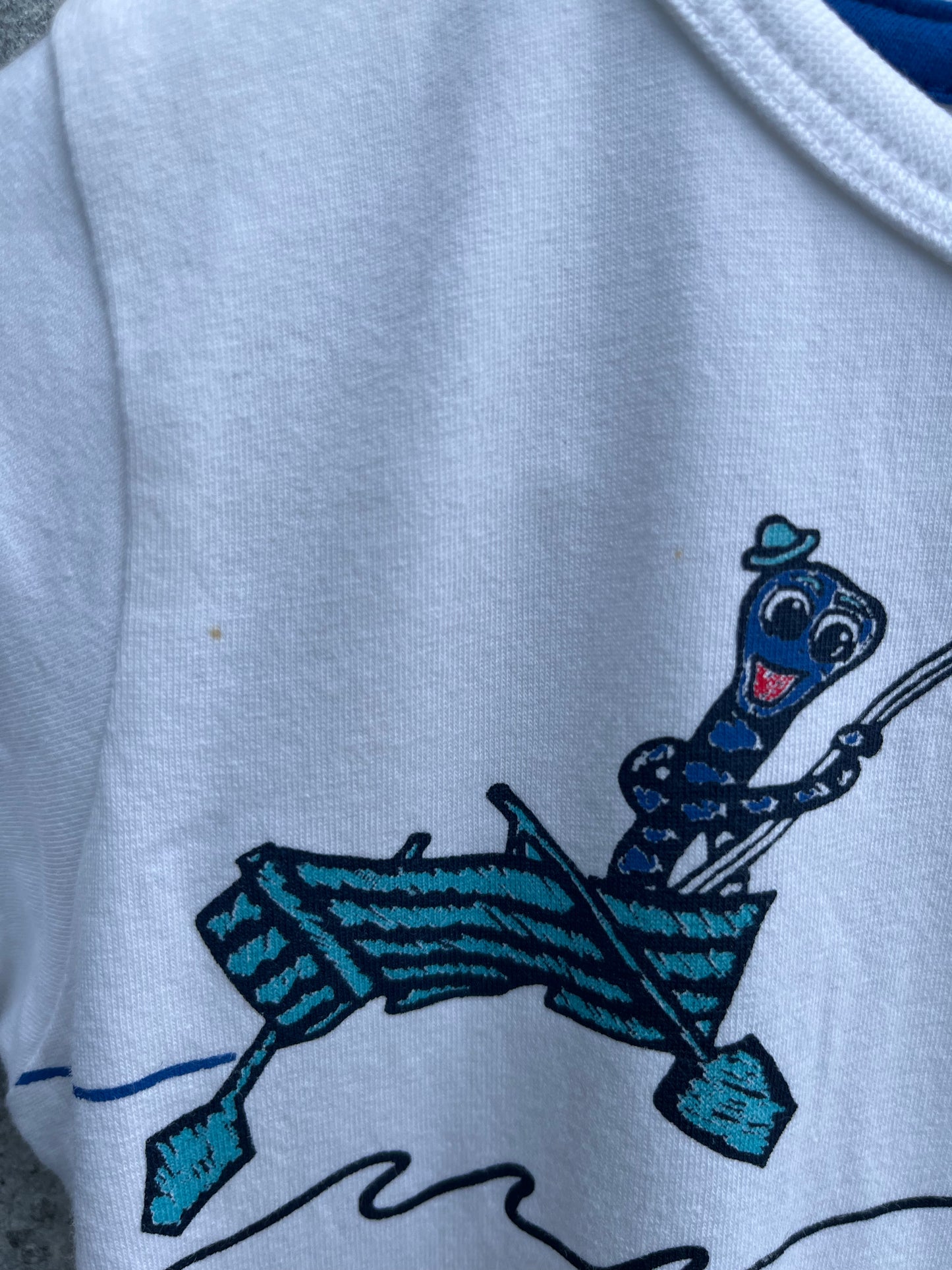 Fishing T-shirt 9-12m (74-80cm)