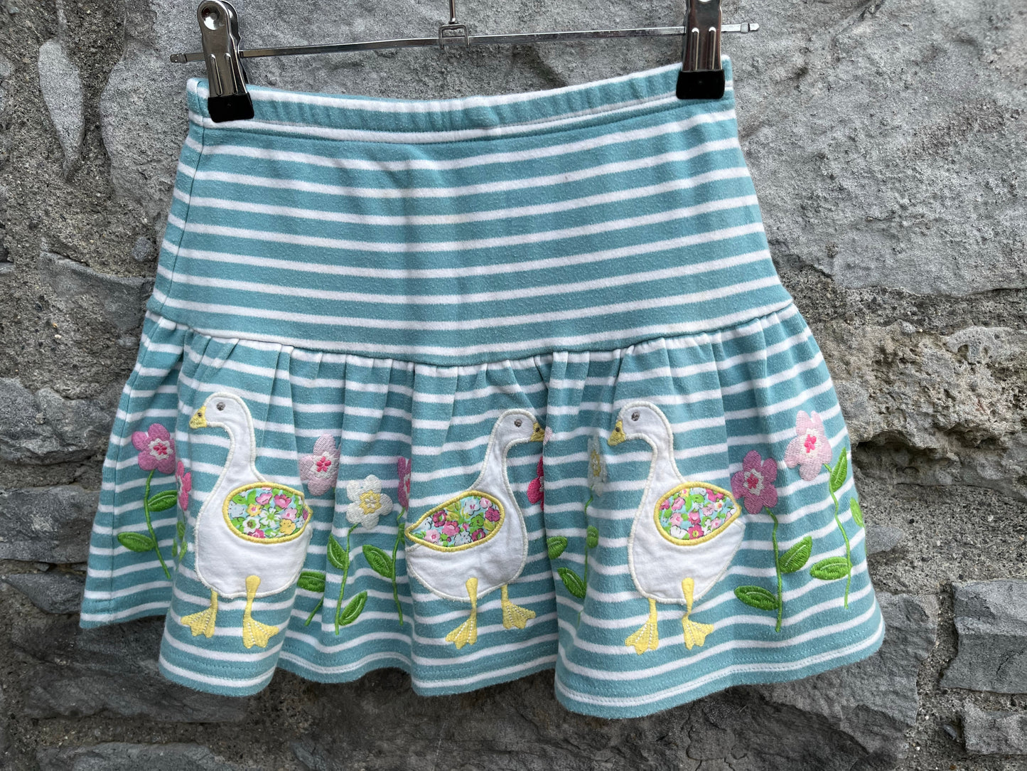 Geese stripy skirt with shorts 4-5y (104-110cm)