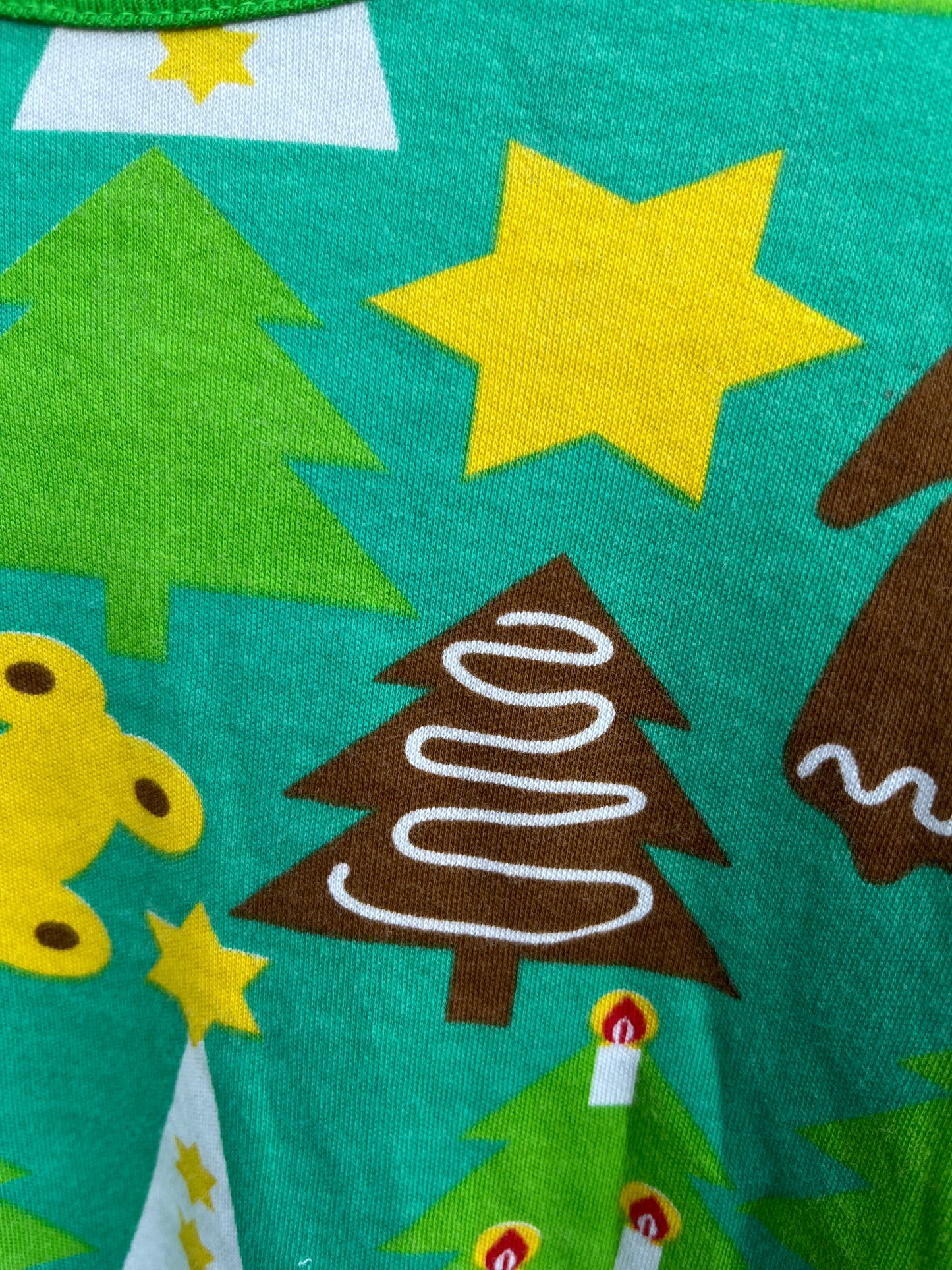 Green gingerbread dress 2y (92cm)
