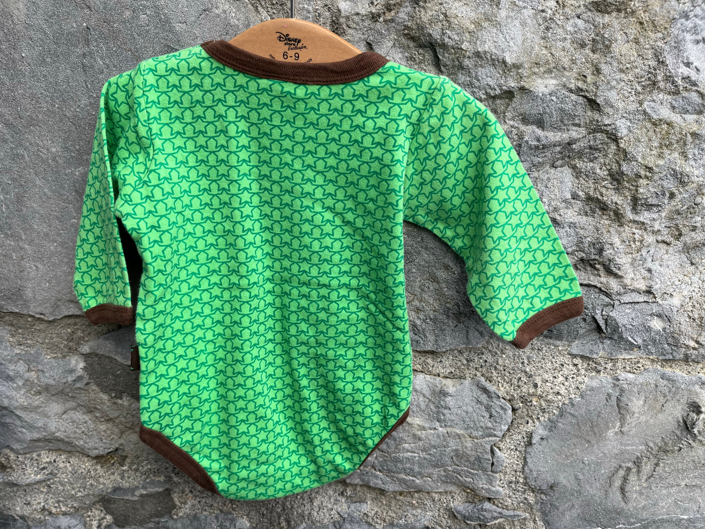 Green elephant vest 6-9m (68-74cm)