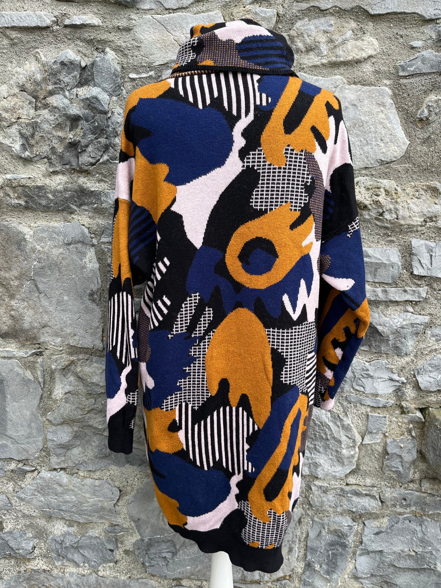 Abstract knitted tunic uk 10-12
