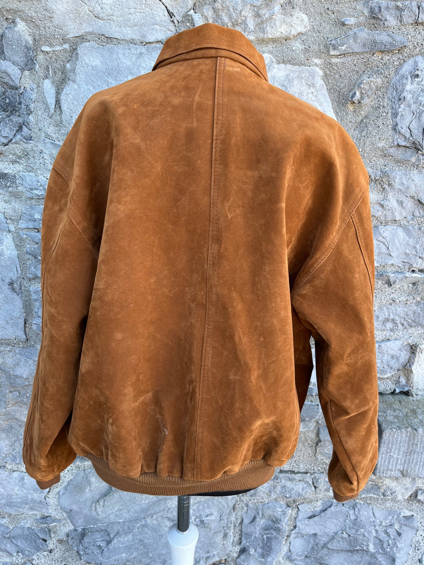 Brown suede jacket M/L