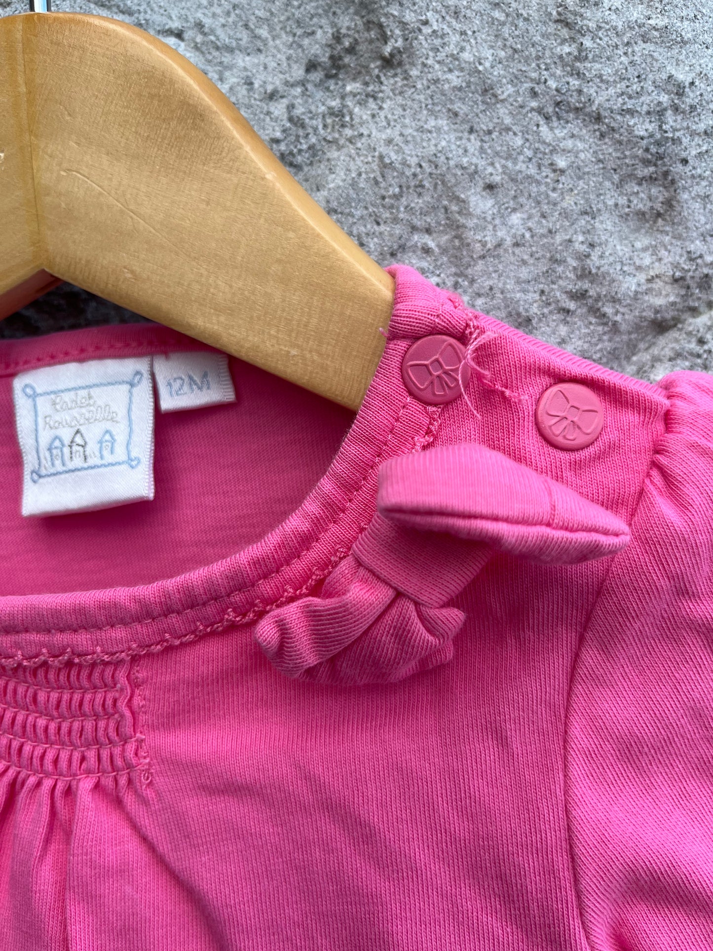Pink top 9-12m (74-80cm)