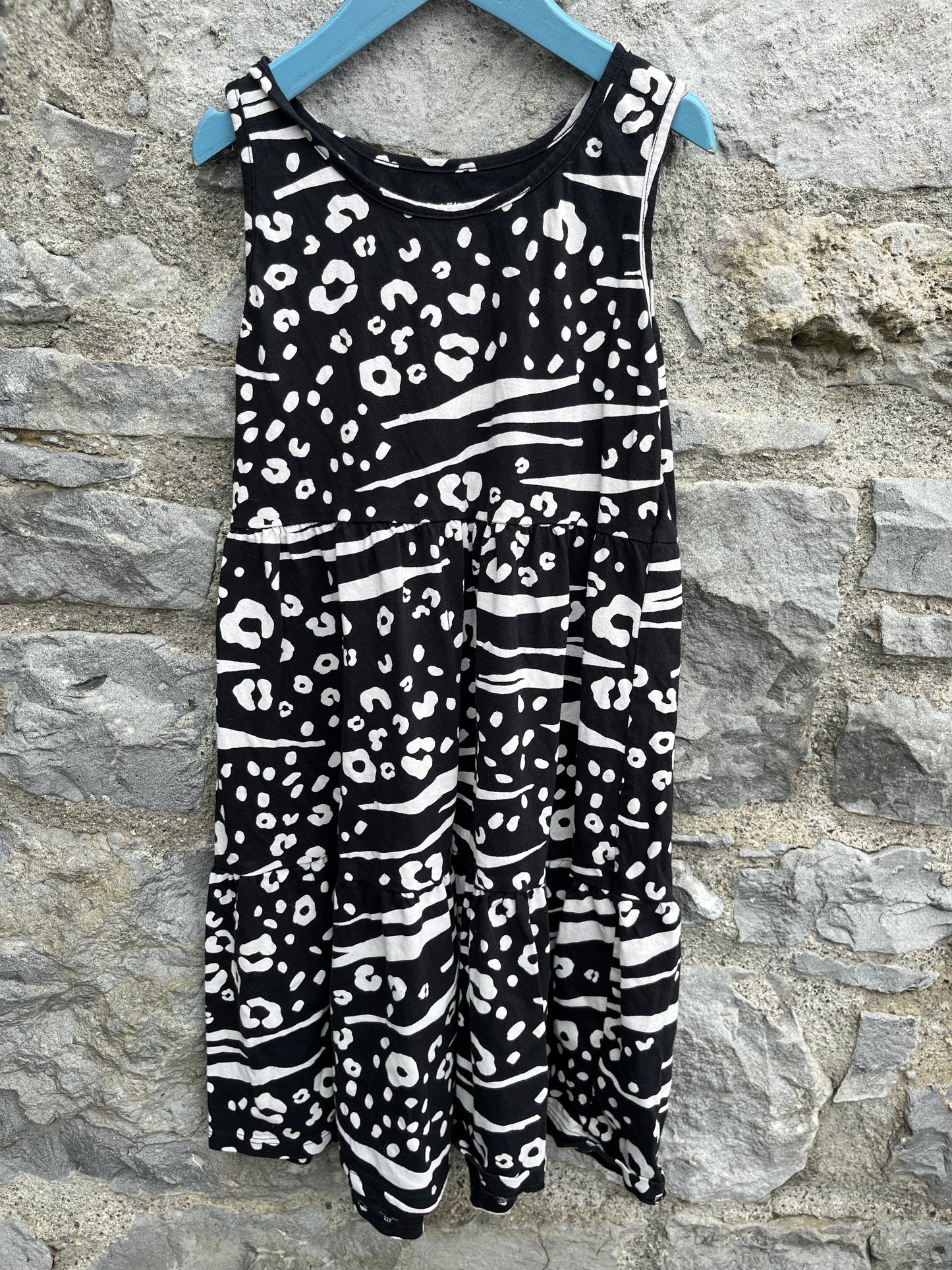 Black&white dress 11-12y (146-152cm)