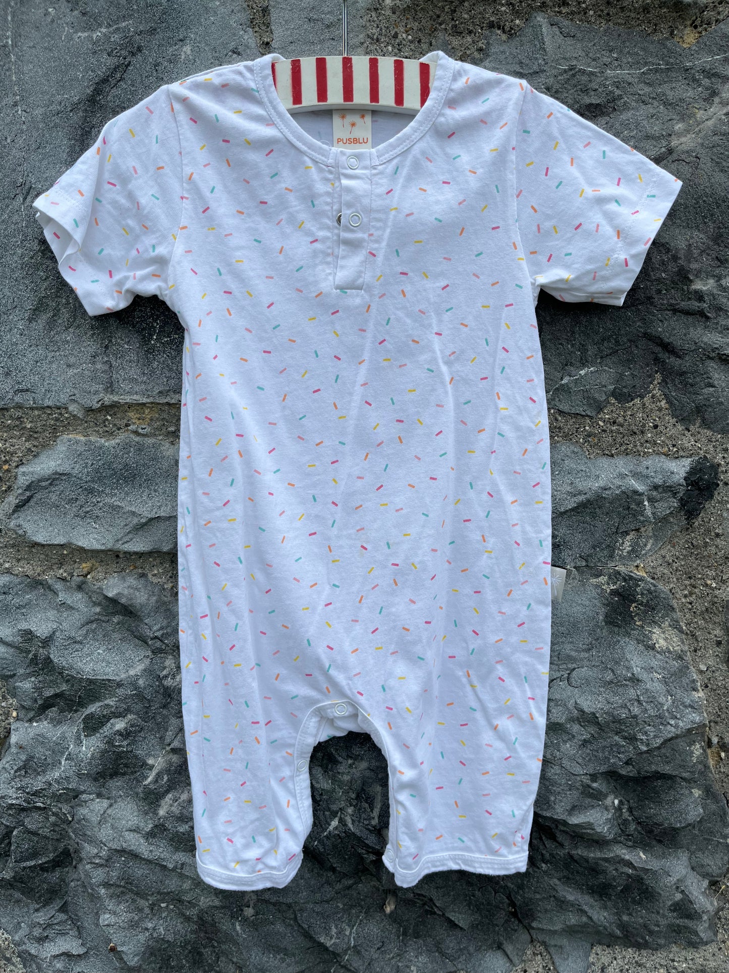 Sprinkles rompers 9-12m (74-80cm)