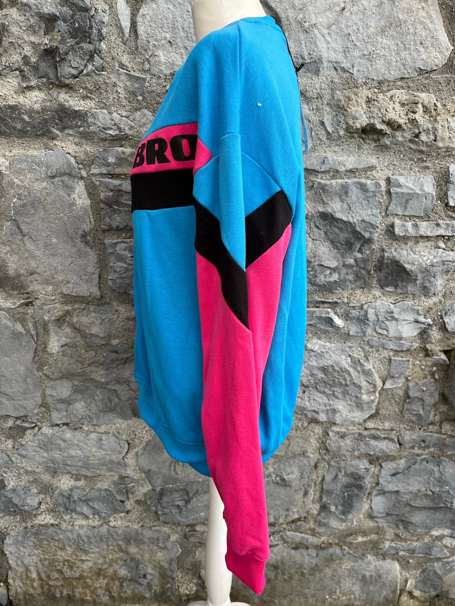 Blue&pink sweatshirt uk 14-16