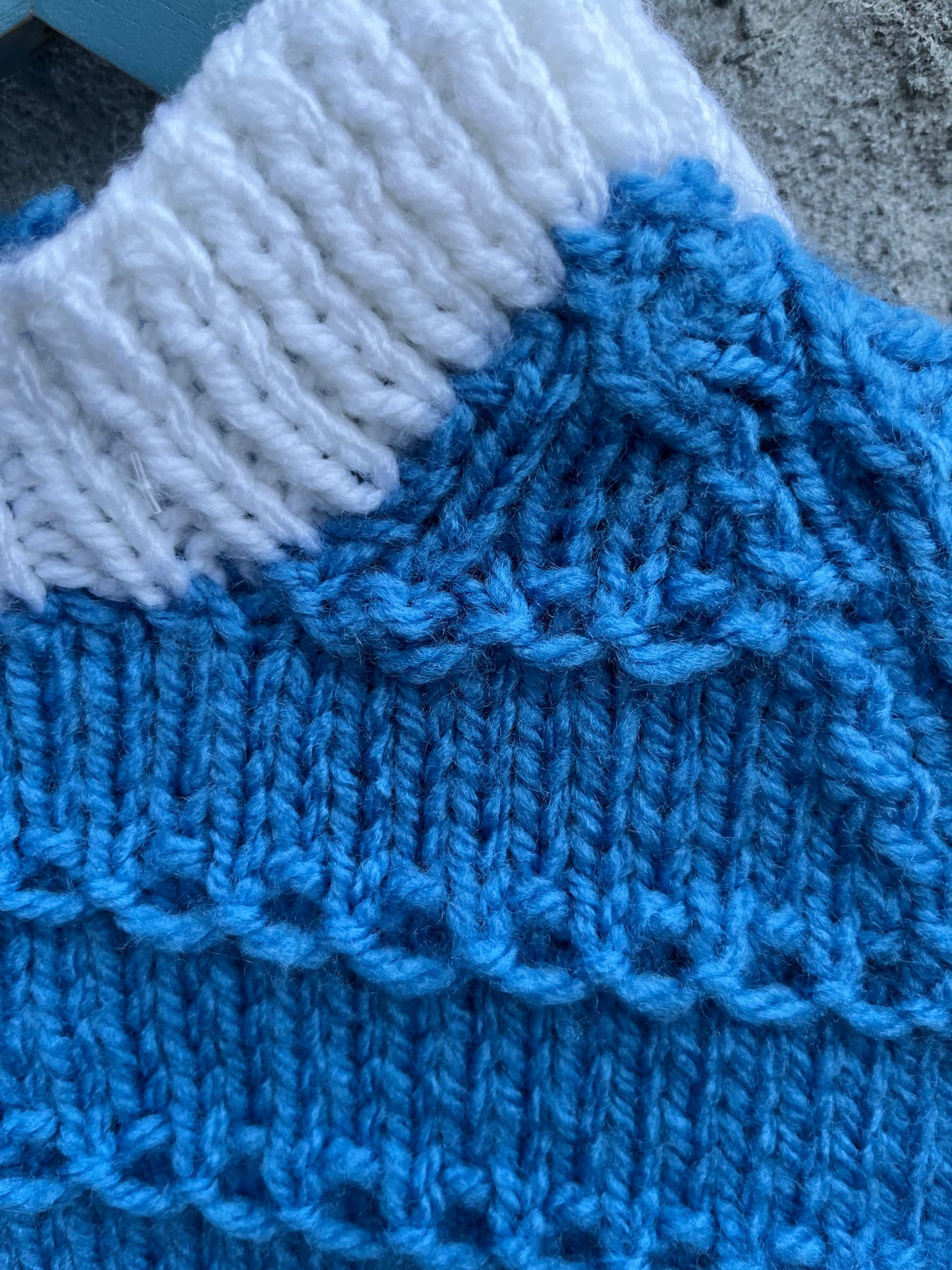 Blue jumper 18-24m (86-92cm)