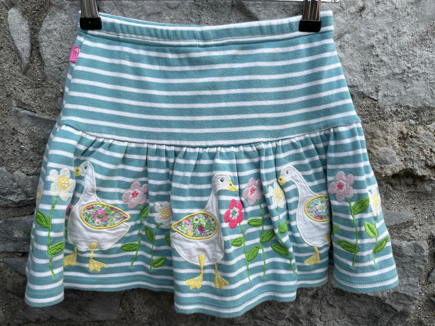 Geese stripy skirt with shorts 4-5y (104-110cm)