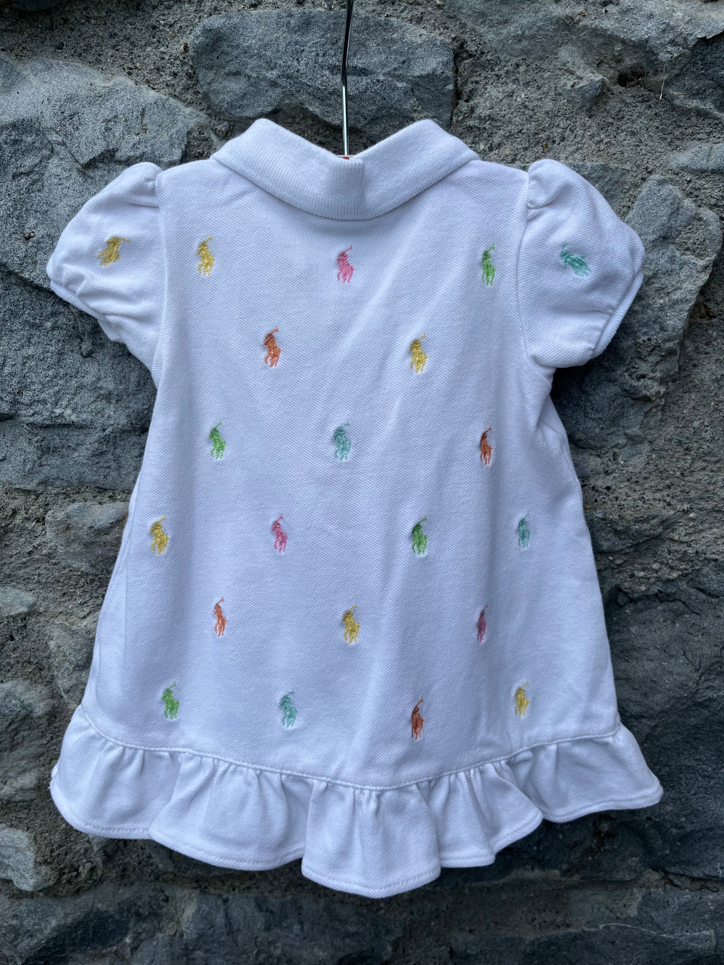 RL white dress 0-3m (56-62cm)