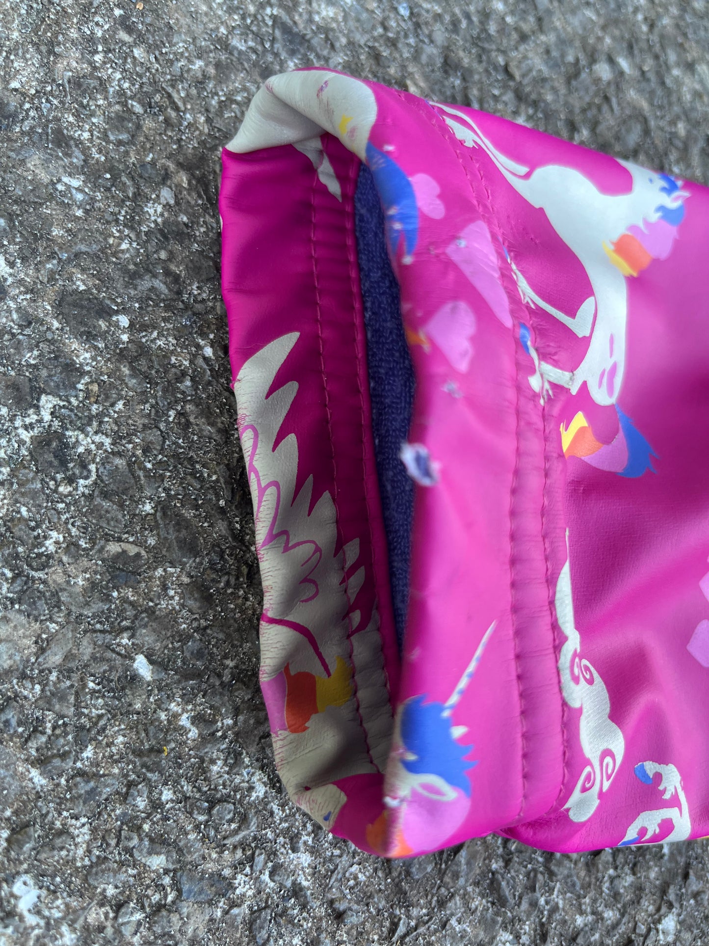Unicorns raincoat 8y (128cm)
