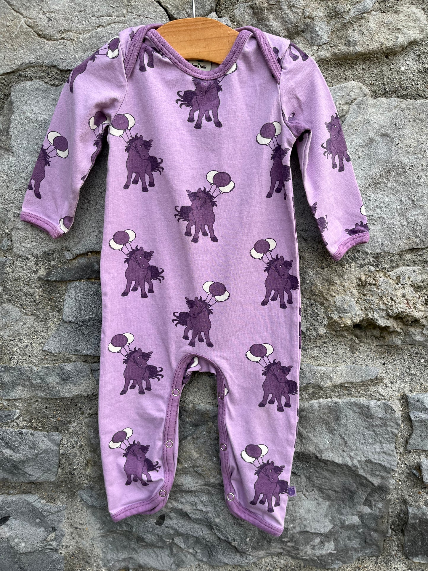Horses onesie 3-6m (62-68cm)