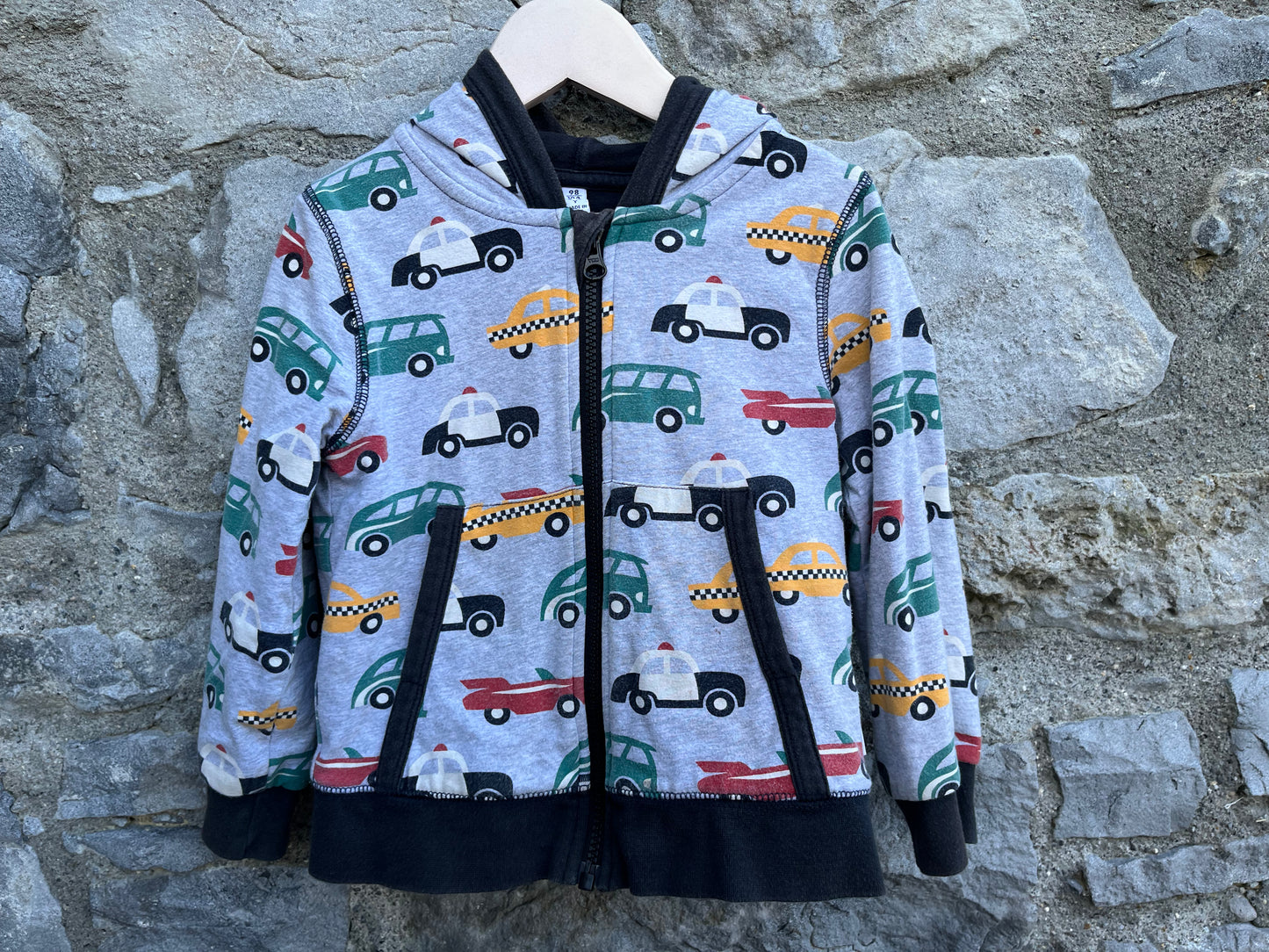 City cars hoodie 3-4y (98-104cm)