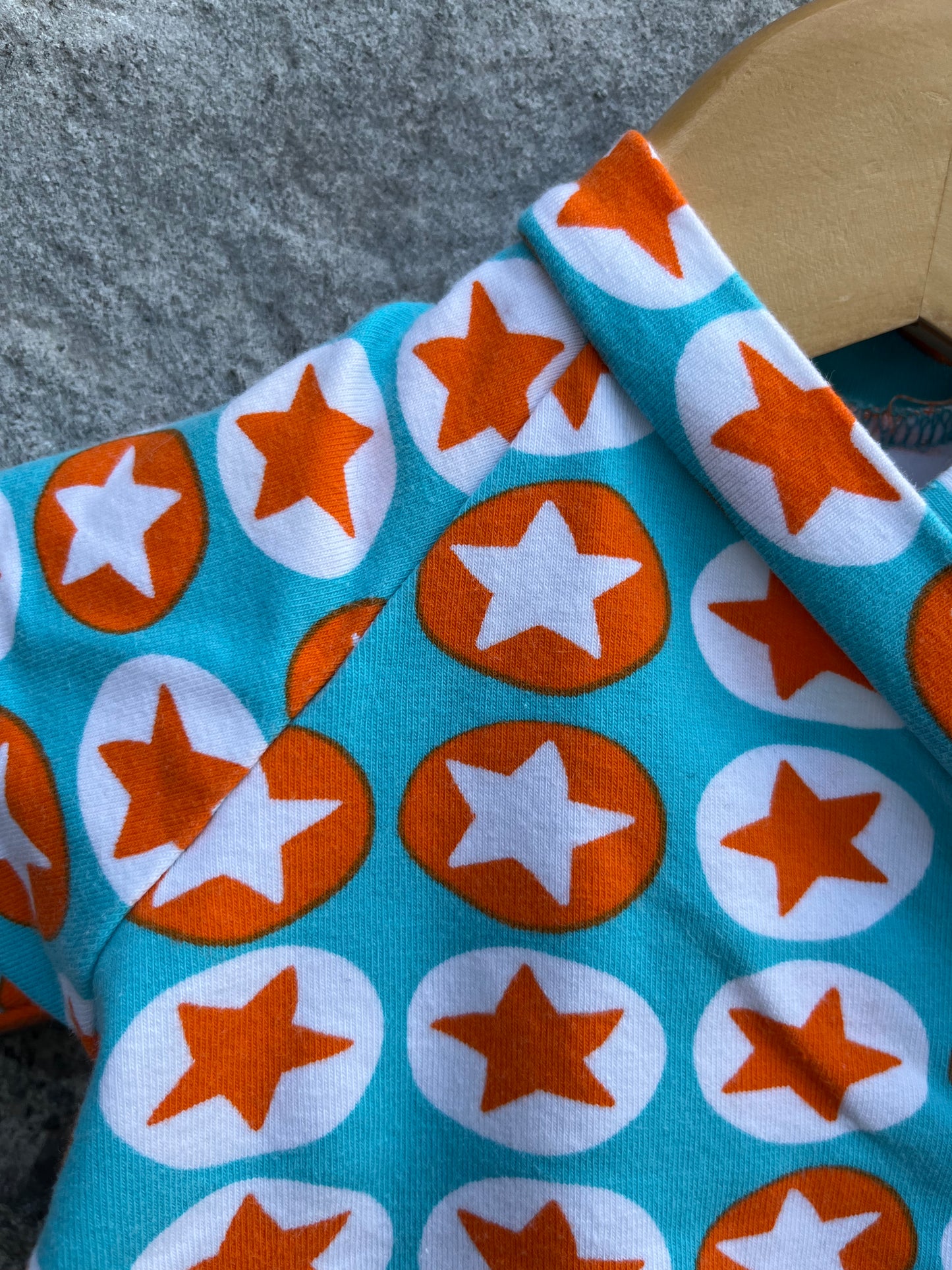 Stars kimono top 0-1m (50-56cm)